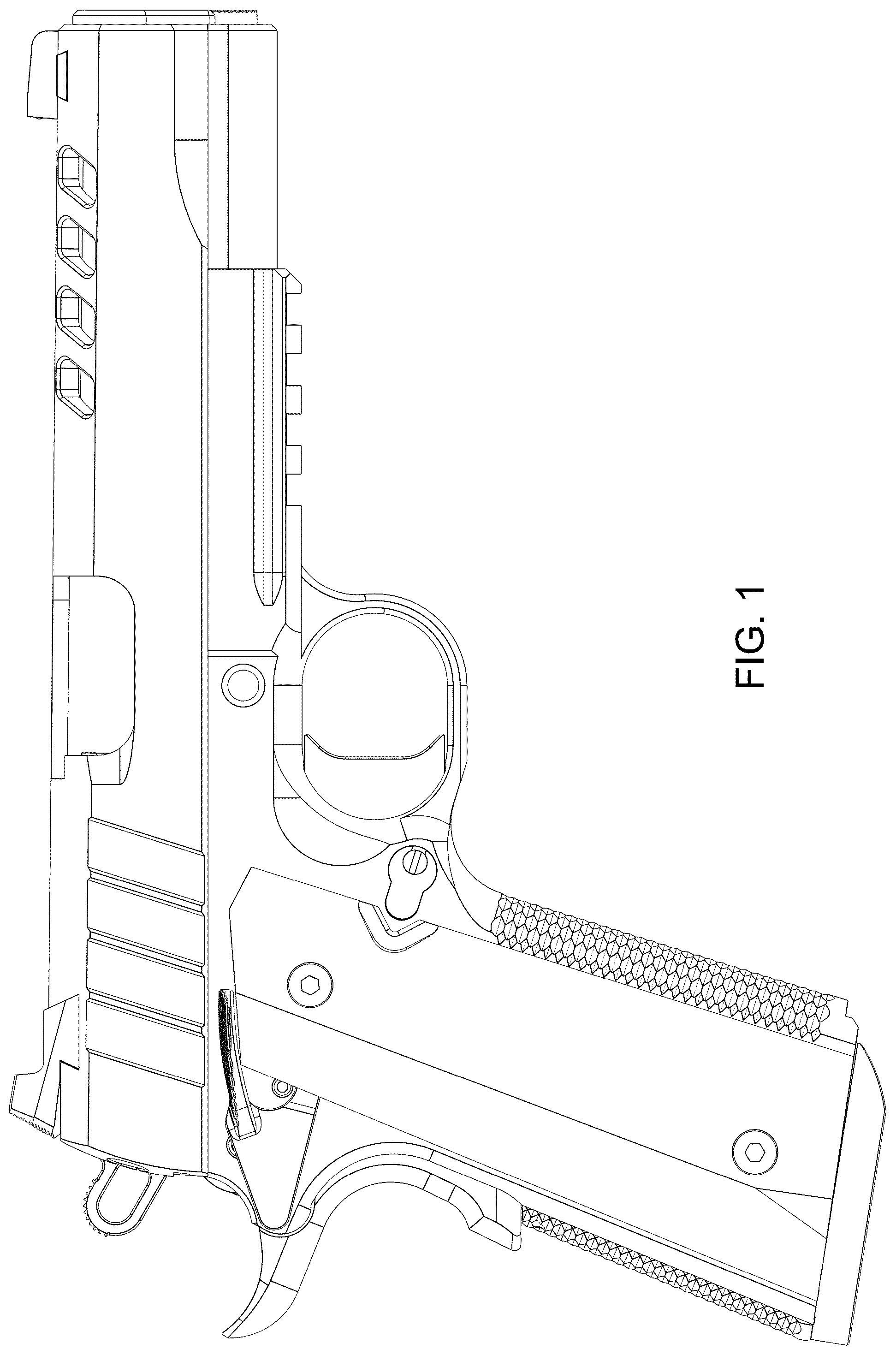 Patent USD1043889 — Handgun — Figure 1