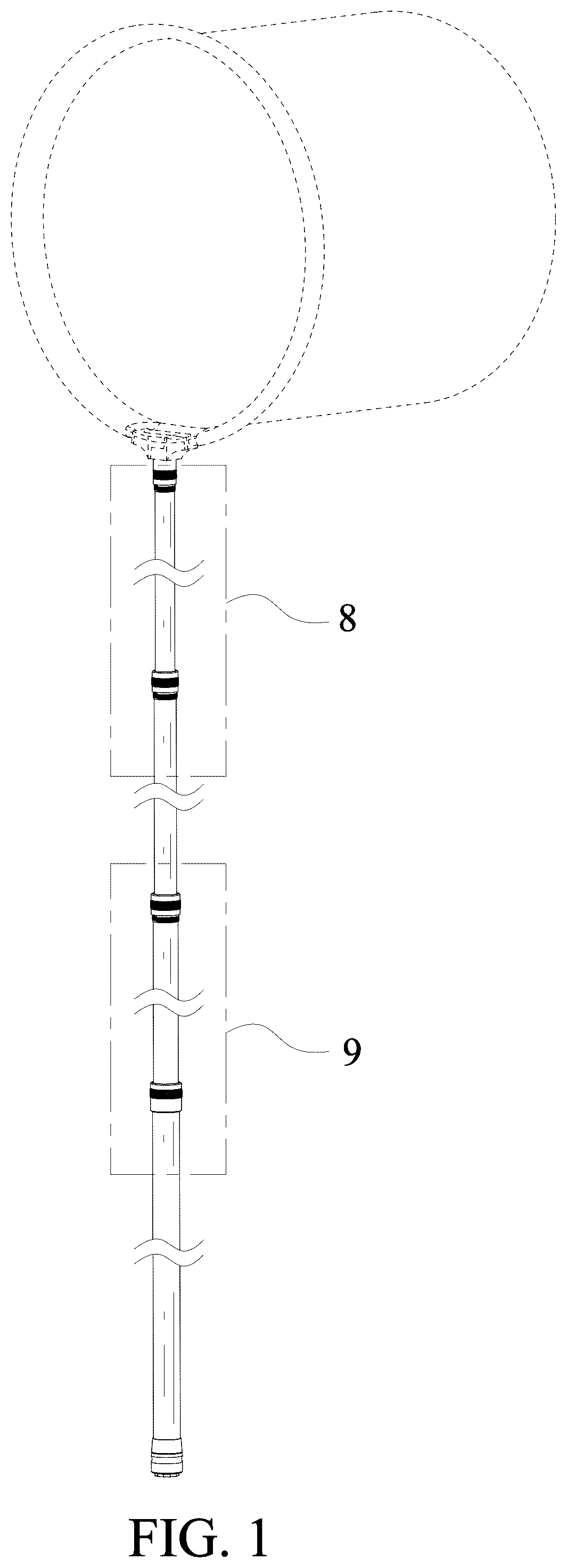 Patent USD1043903 — Fishing net — Figure 1