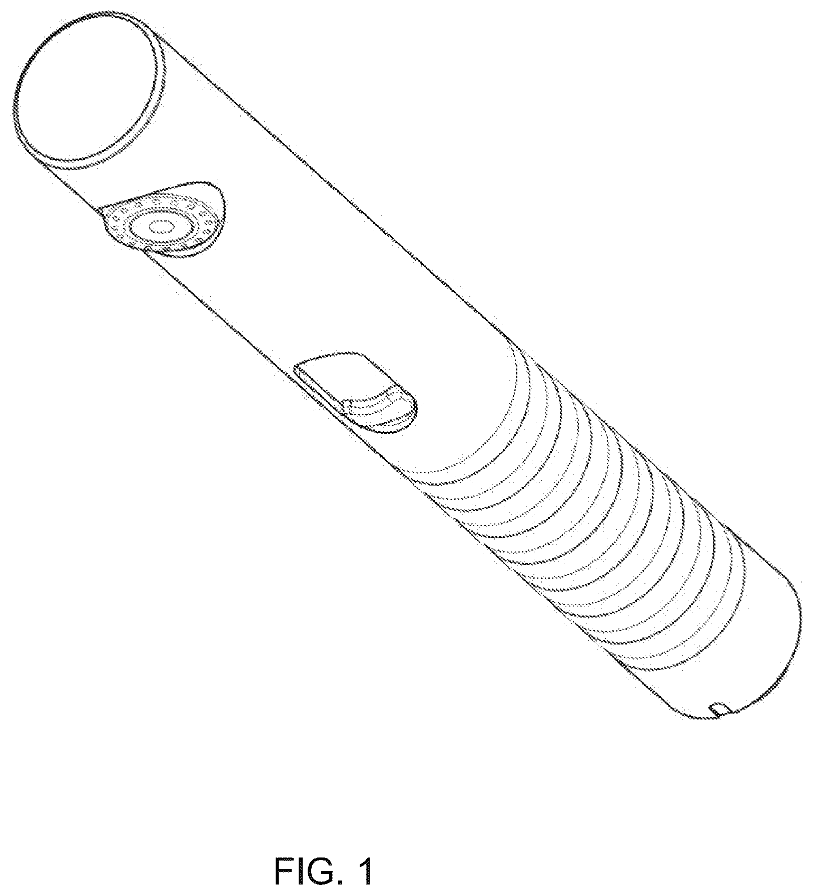 Patent USD1043908 — Shower handle — Figure 1