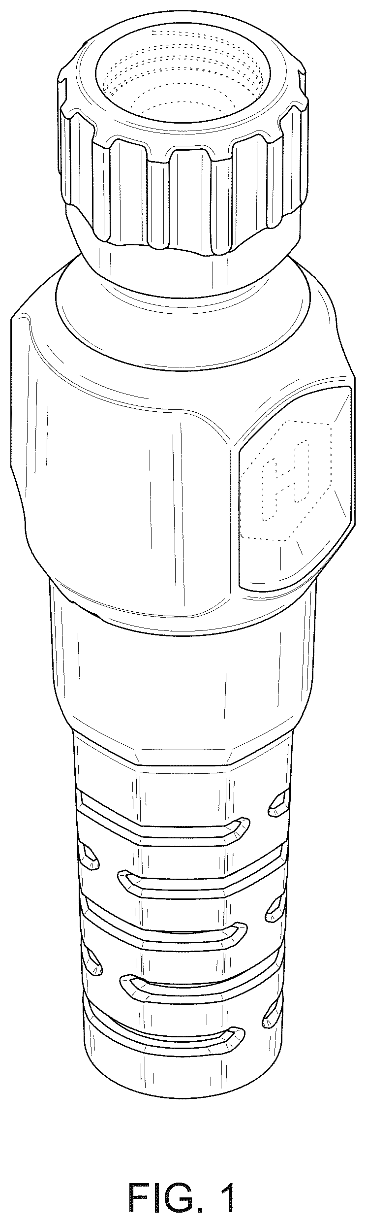 Patent USD1043909 — Nozzle — Figure 1