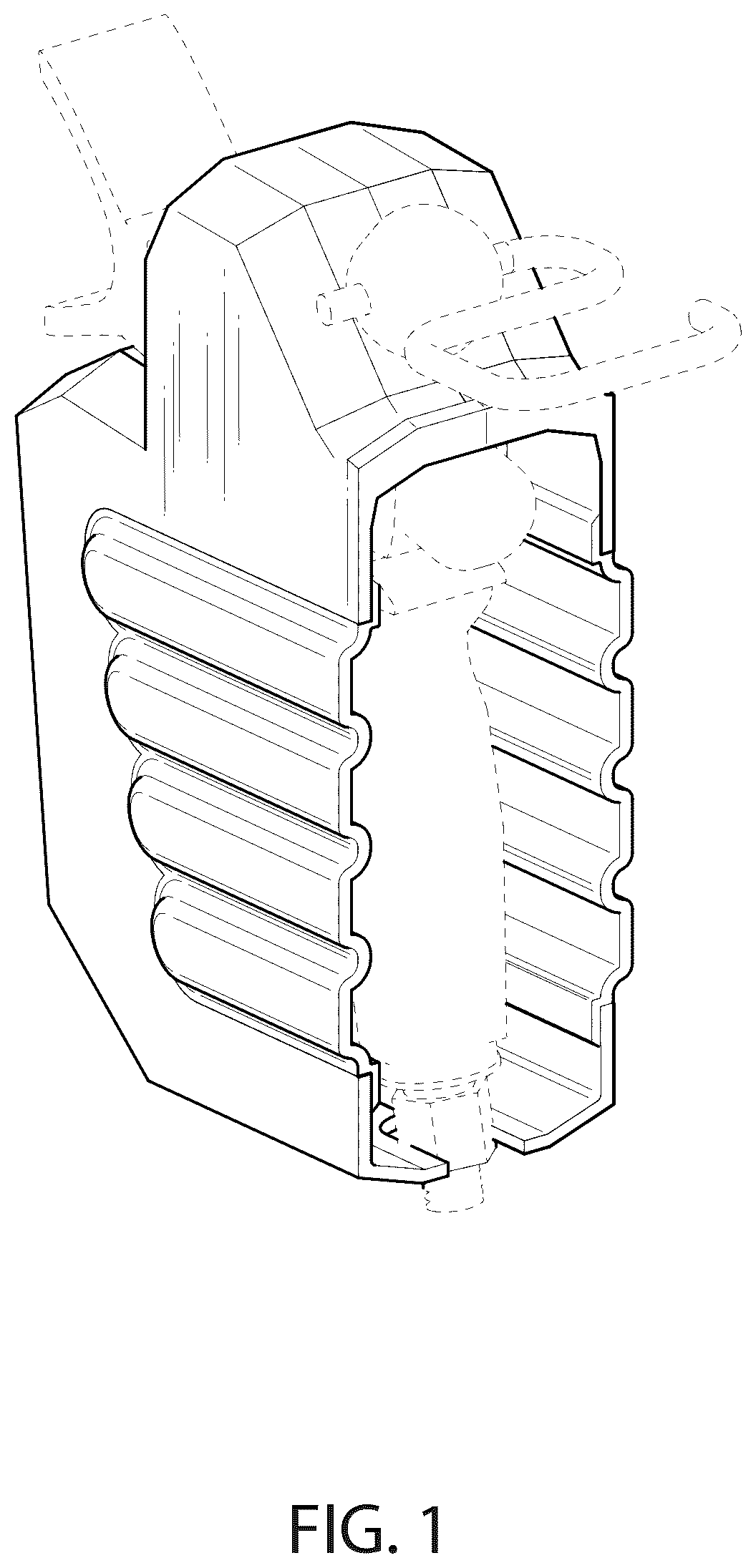 Patent USD1043914 — Cover for spray a gun — Figure 1