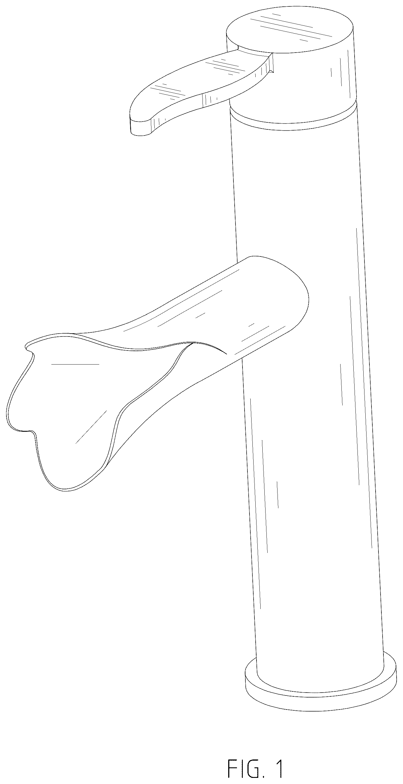 Patent USD1043919 — Faucet — Figure 1