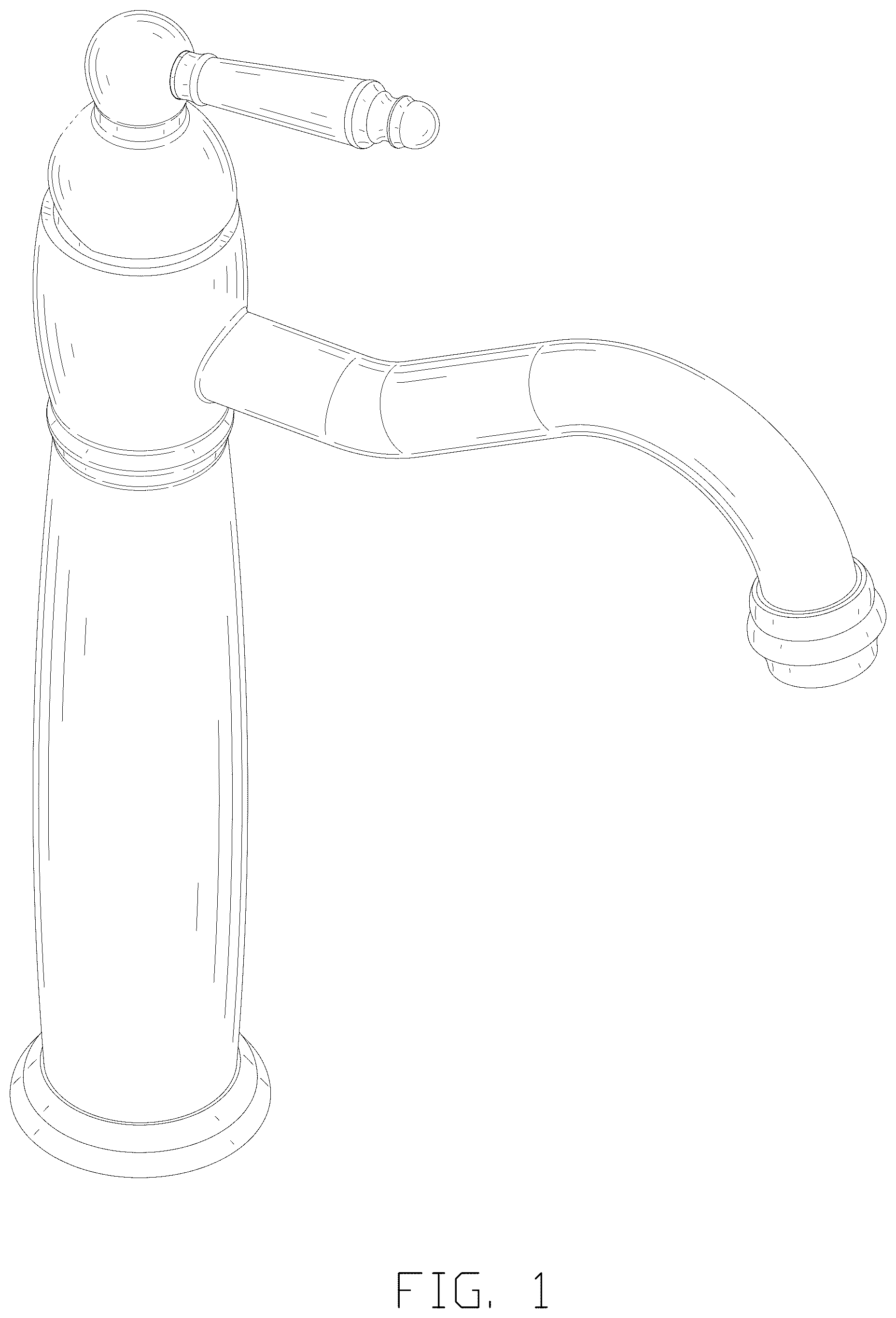 Patent USD1043920 — Faucet — Figure 1