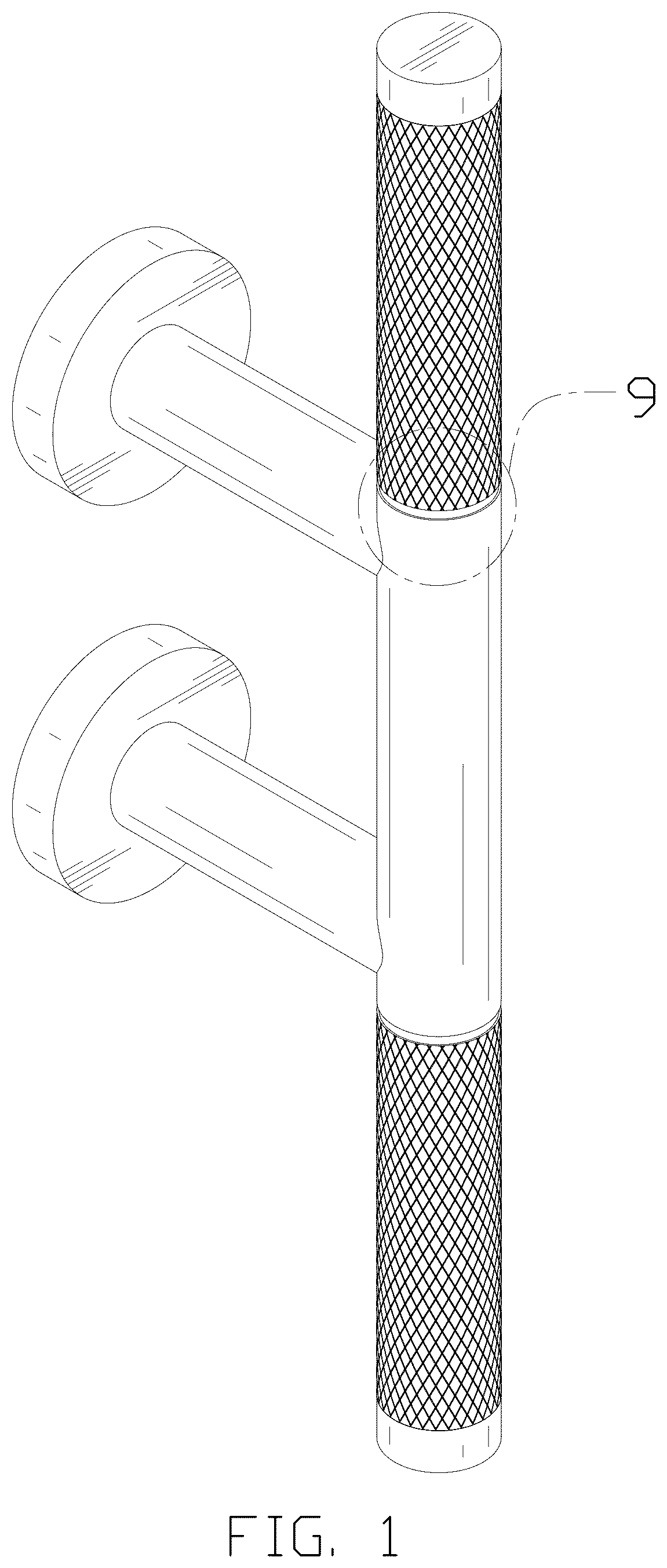 Patent USD1043927 — Shower foot rest — Figure 1