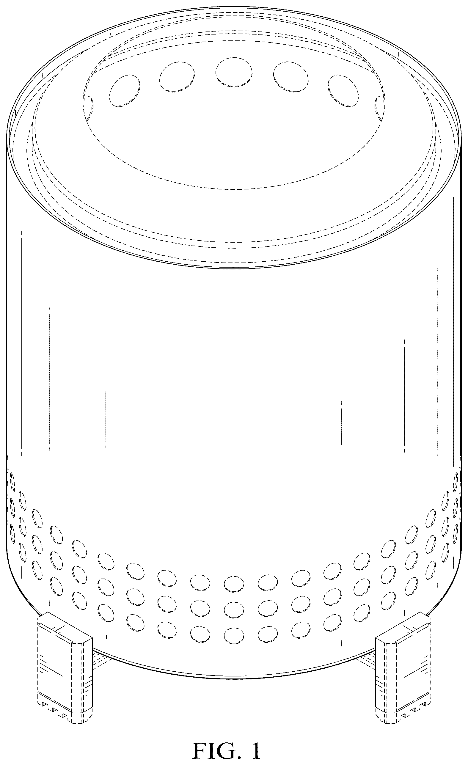 Patent USD1043934 — Fire pit and stand — Figure 1