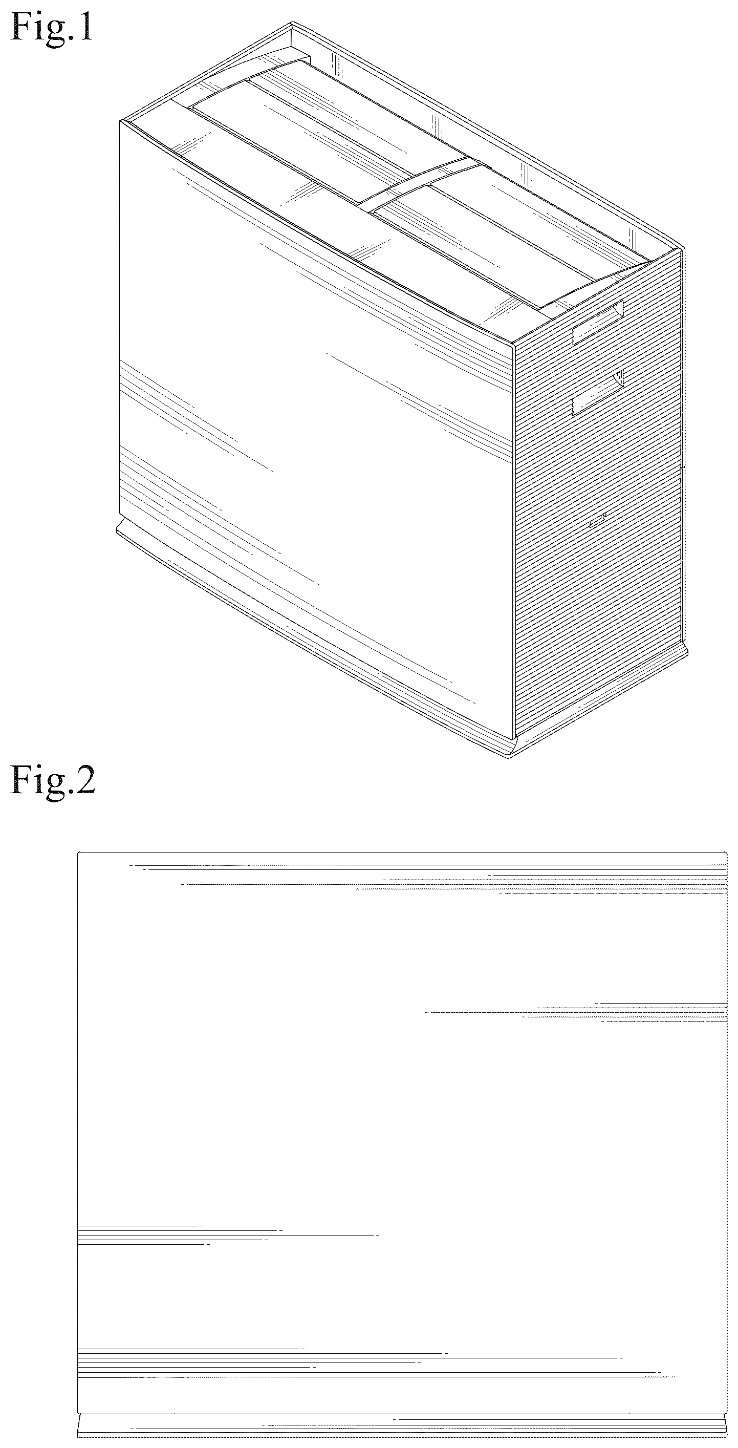 Patent USD1043939 — Air purifier — Figure 1