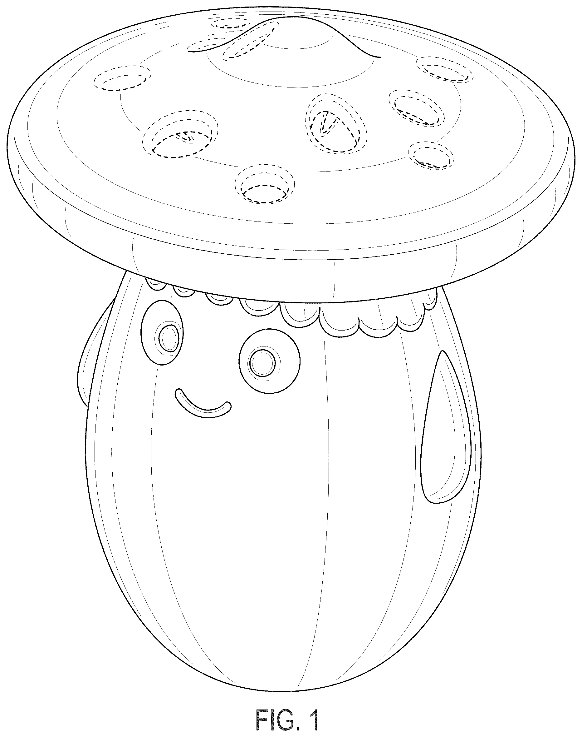 Patent USD1043942 — Kitchen container — Figure 1