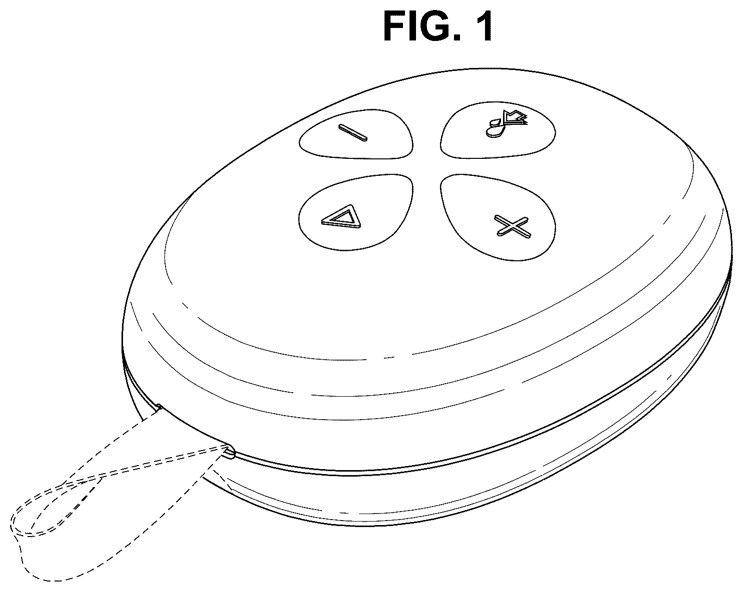 Patent USD1043958 — Breast pump housing — Figure 1