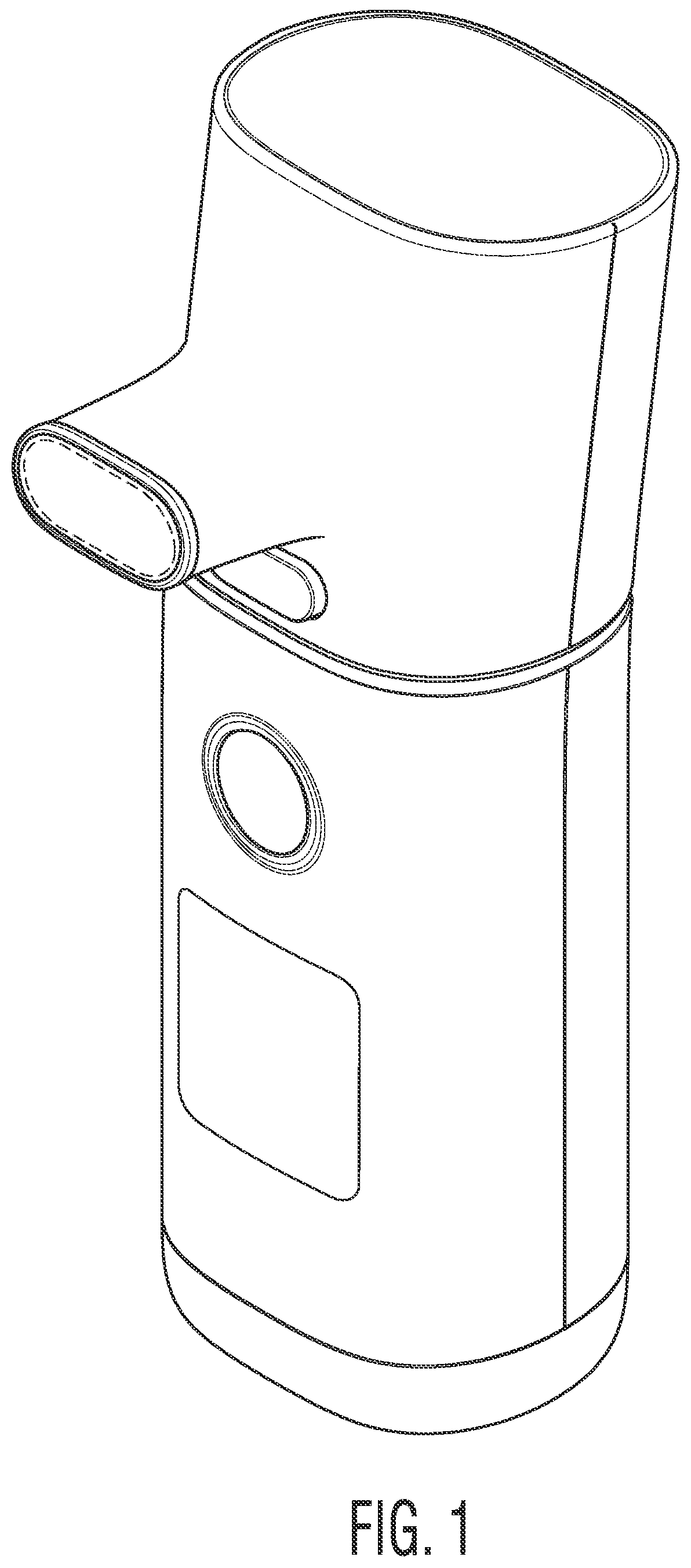 Patent USD1043963 — Portable nebulizer — Figure 1