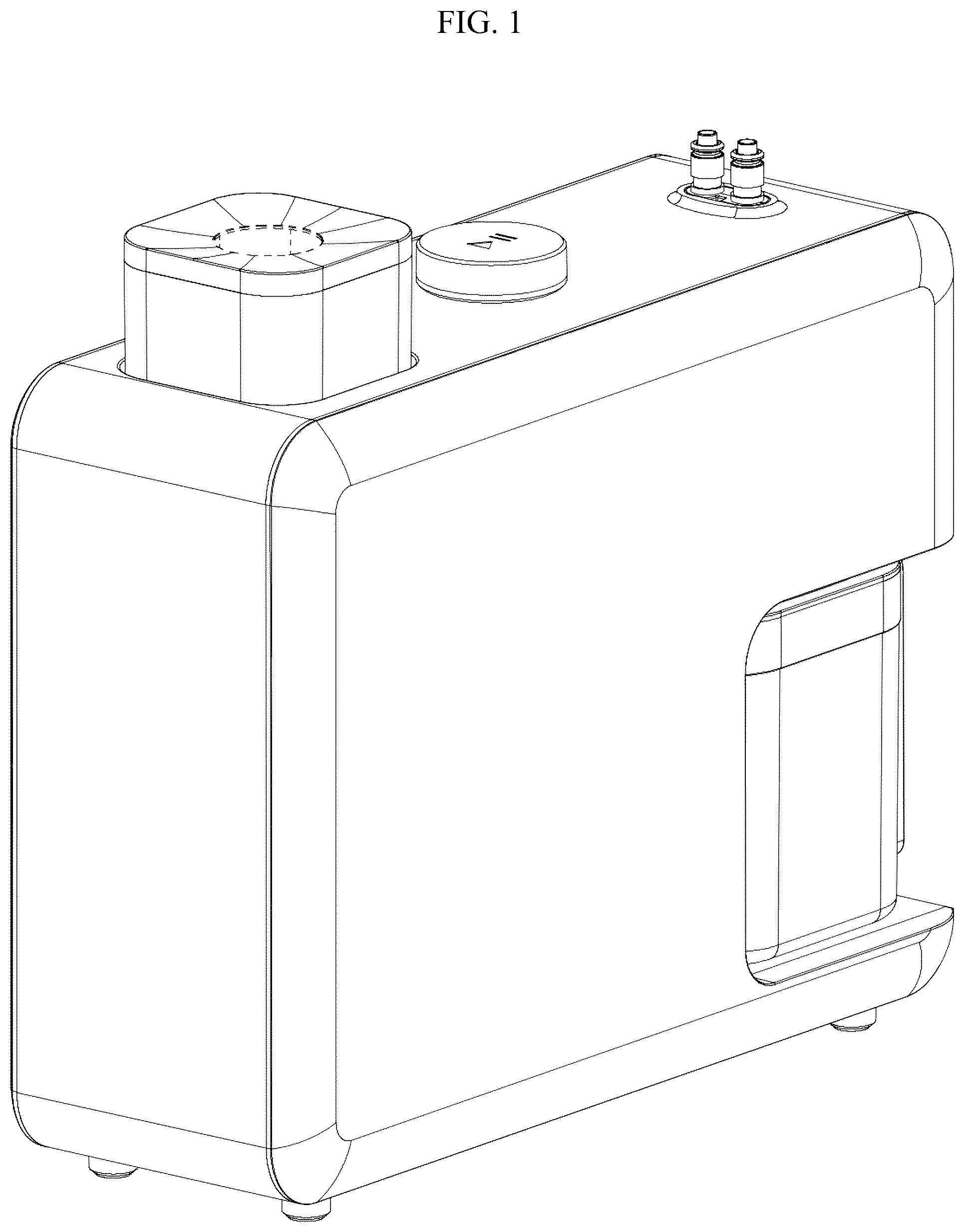 Patent USD1043966 — Oral irrigator unit — Figure 1