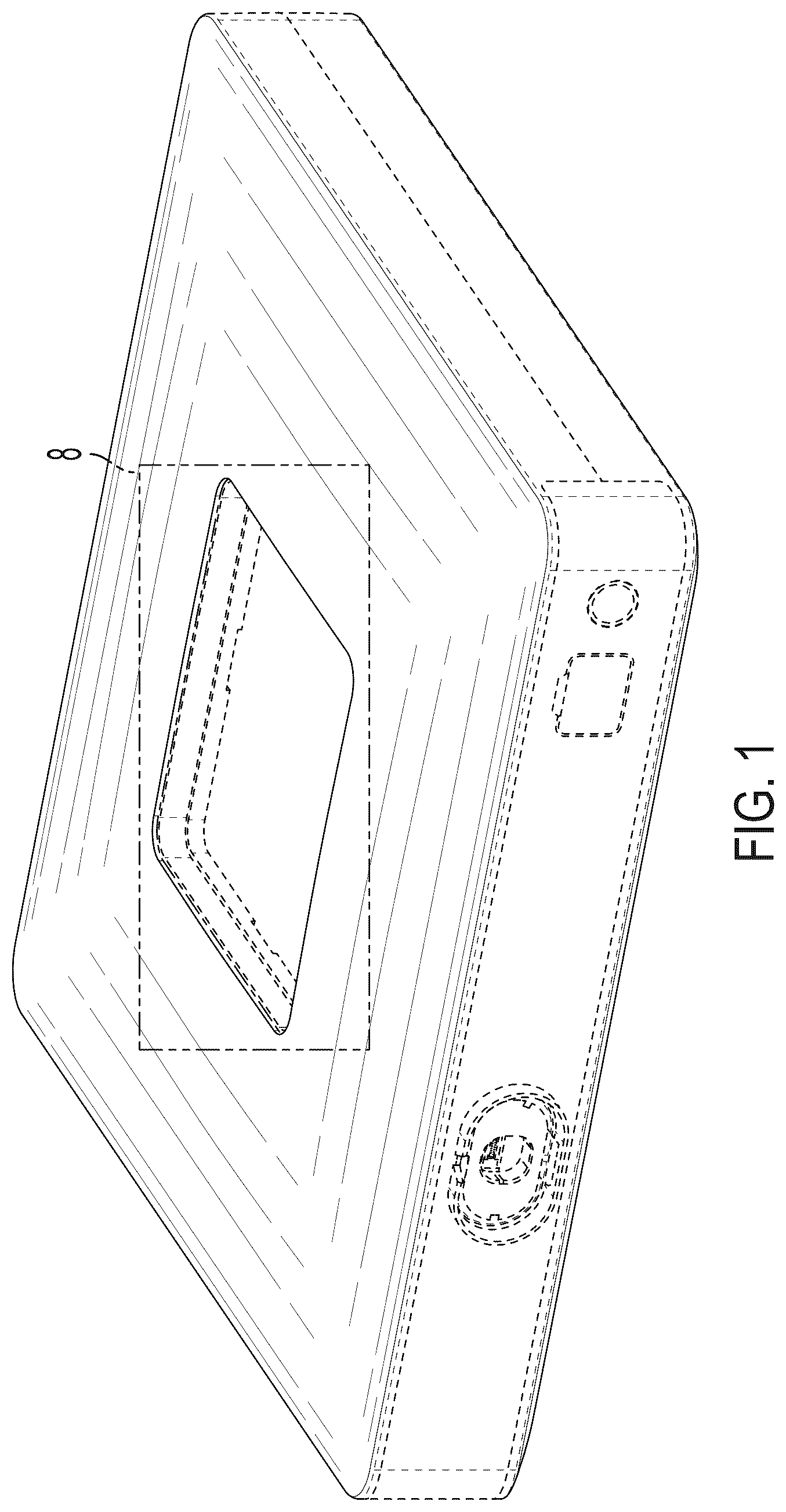 Patent USD1043980 — Video processing apparatus — Figure 1