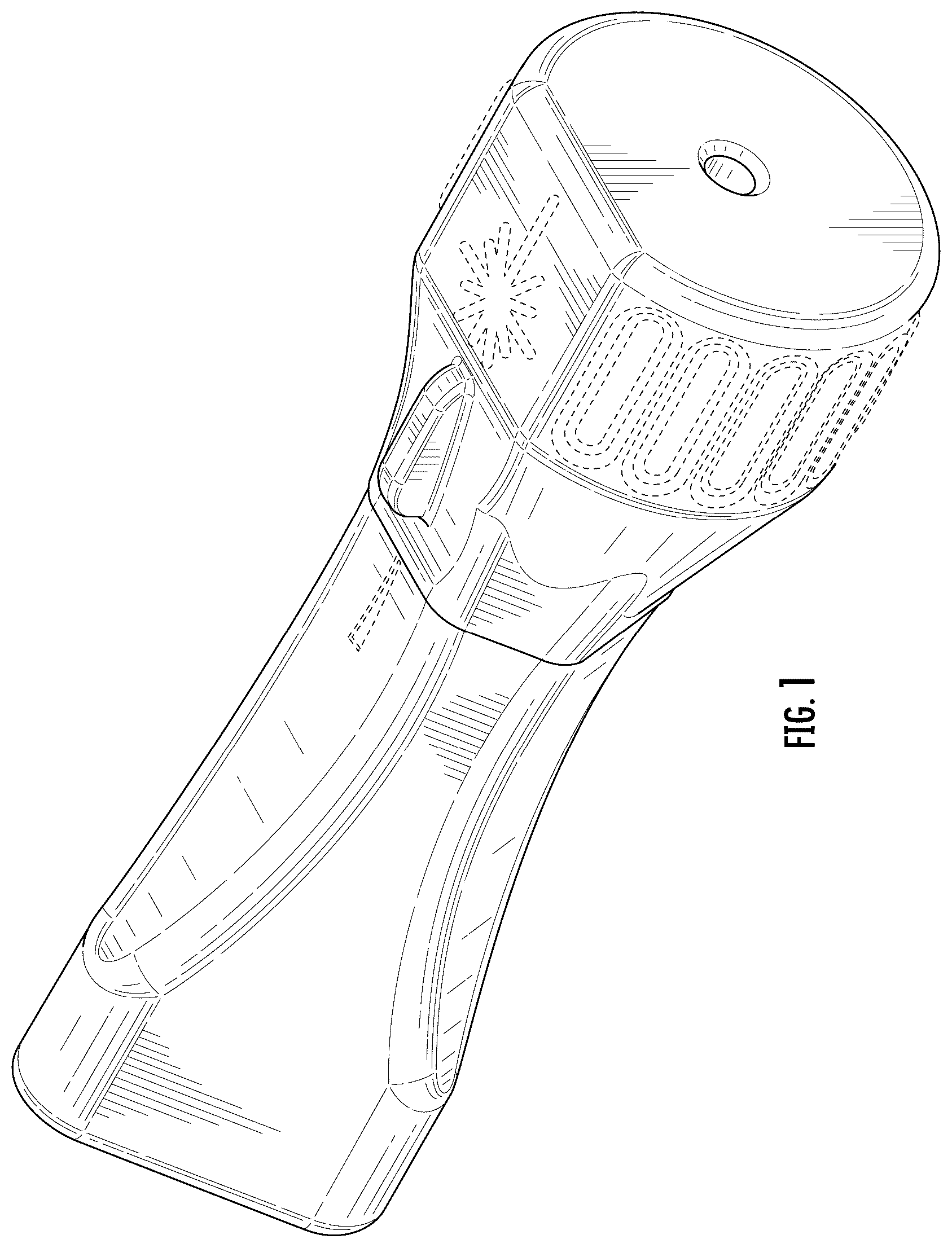 Patent USD1043982 Figure 1 – Controller for an optical fiber
