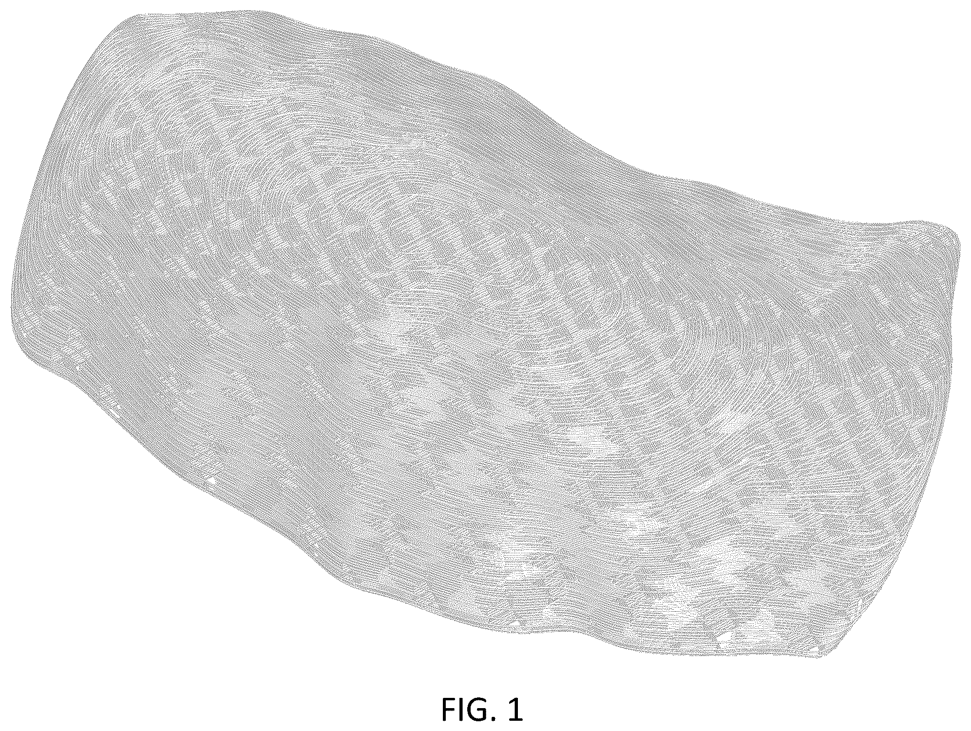Patent USD1043985 — Chest implant — Figure 1