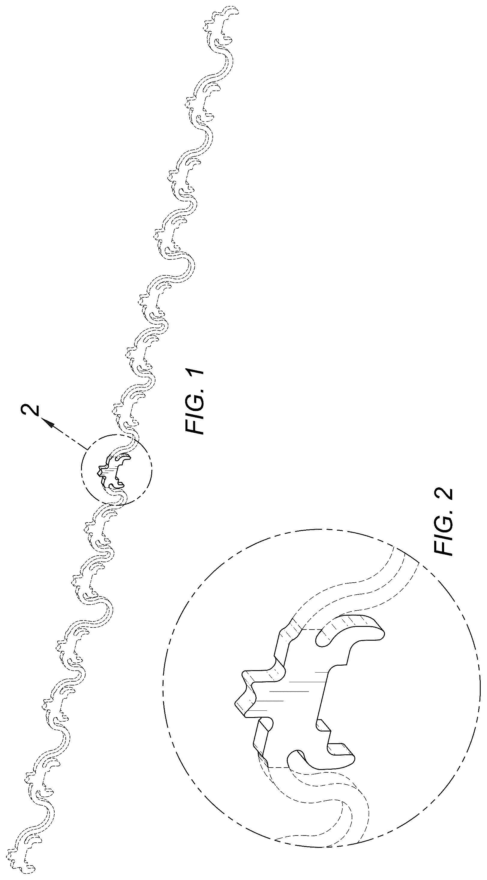 Patent USD1043994 Figure 1 – Archwire