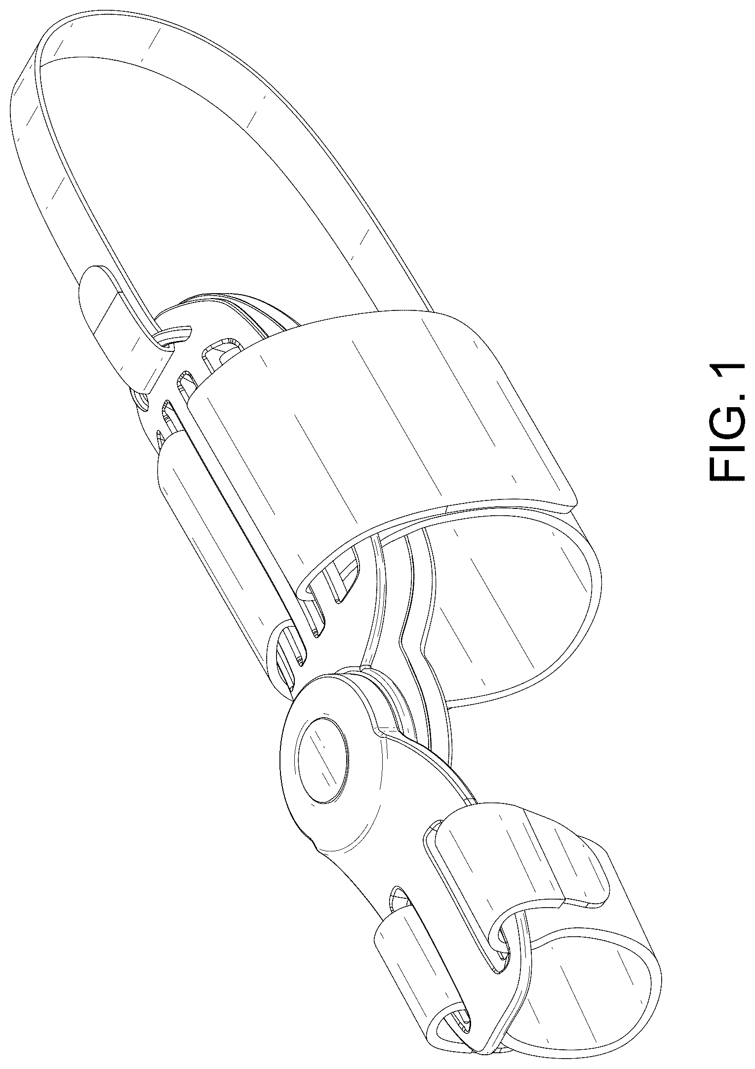 Patent USD1044001 Figure 1 – Hallux corrector