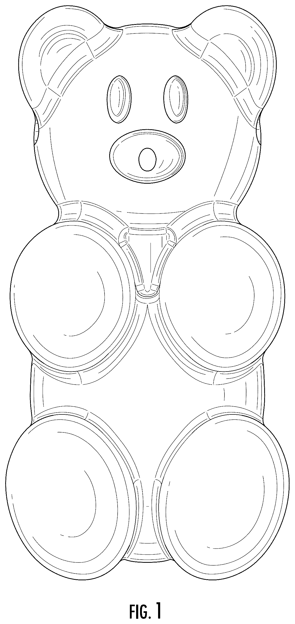 Patent USD1044003 Figure 1 – Oral motor chew tool
