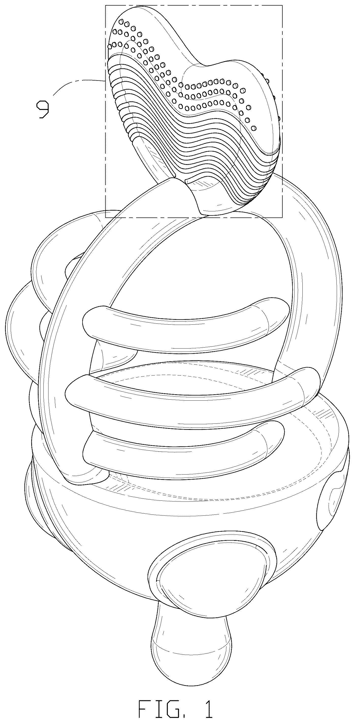 Patent USD1044005 — Teether — Figure 1