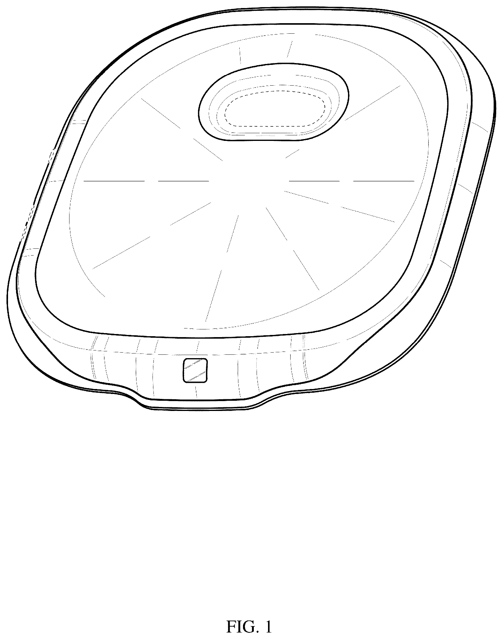 Patent USD1044009 — Heat treatment device — Figure 1