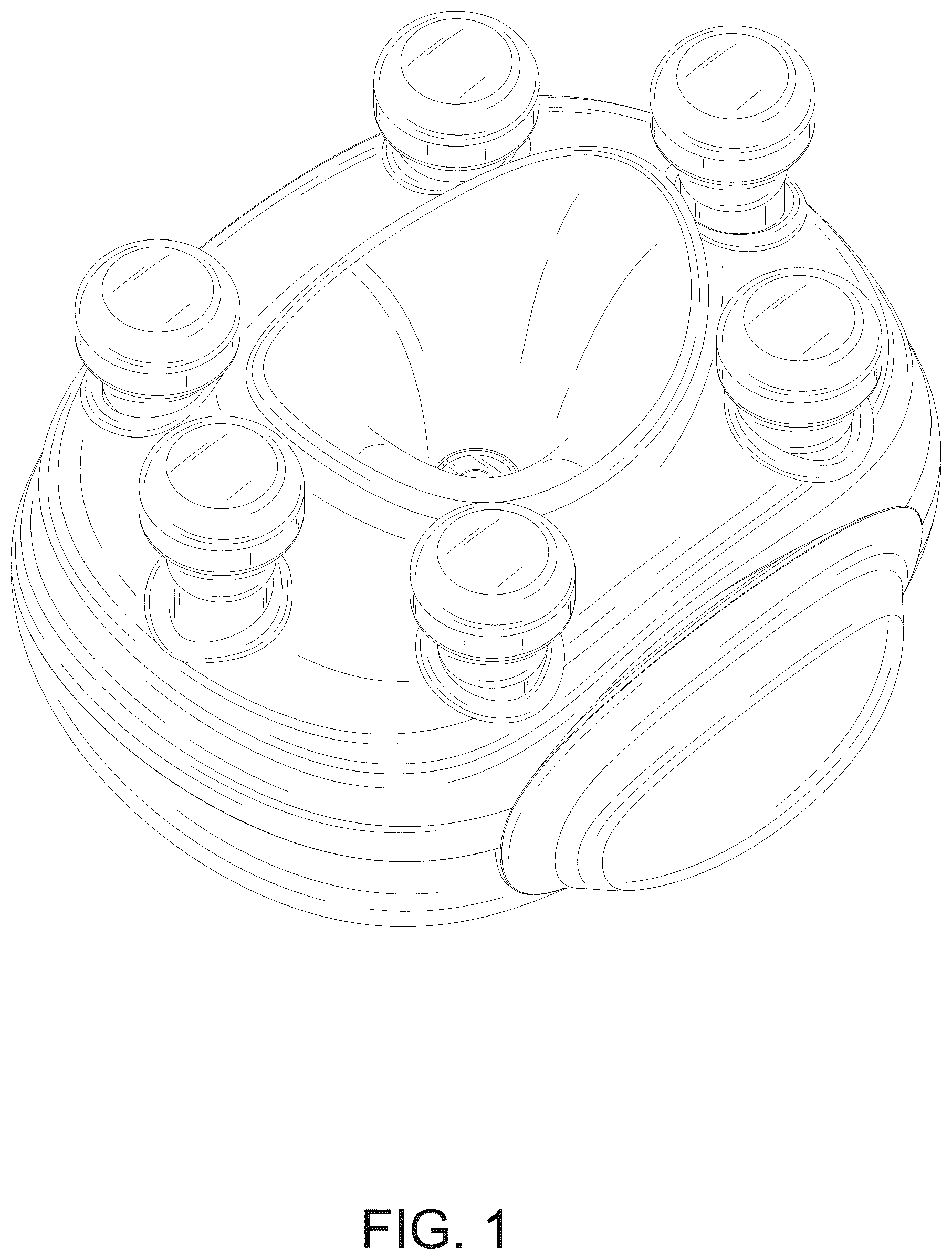 Patent USD1044013 — Eye massager — Figure 1