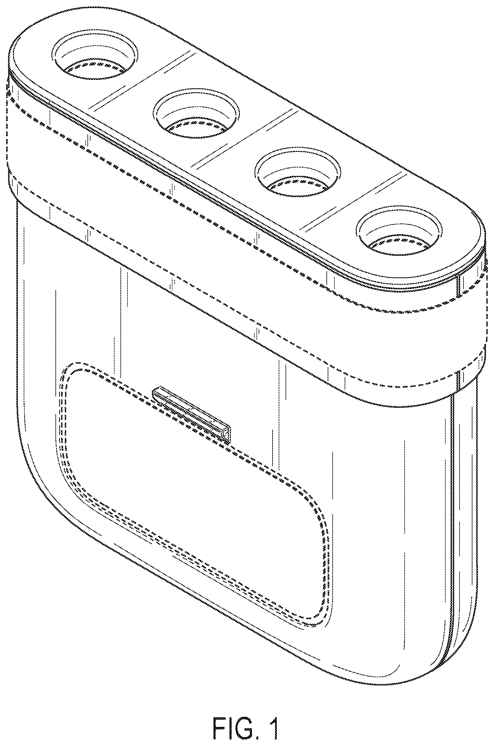 Patent USD1044025 Figure 1 – Cartridge component