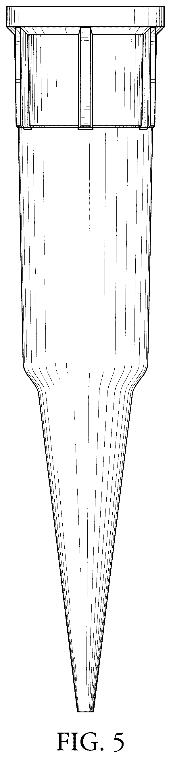 Patent USD1044028 Figure 5 – Pipetting tip