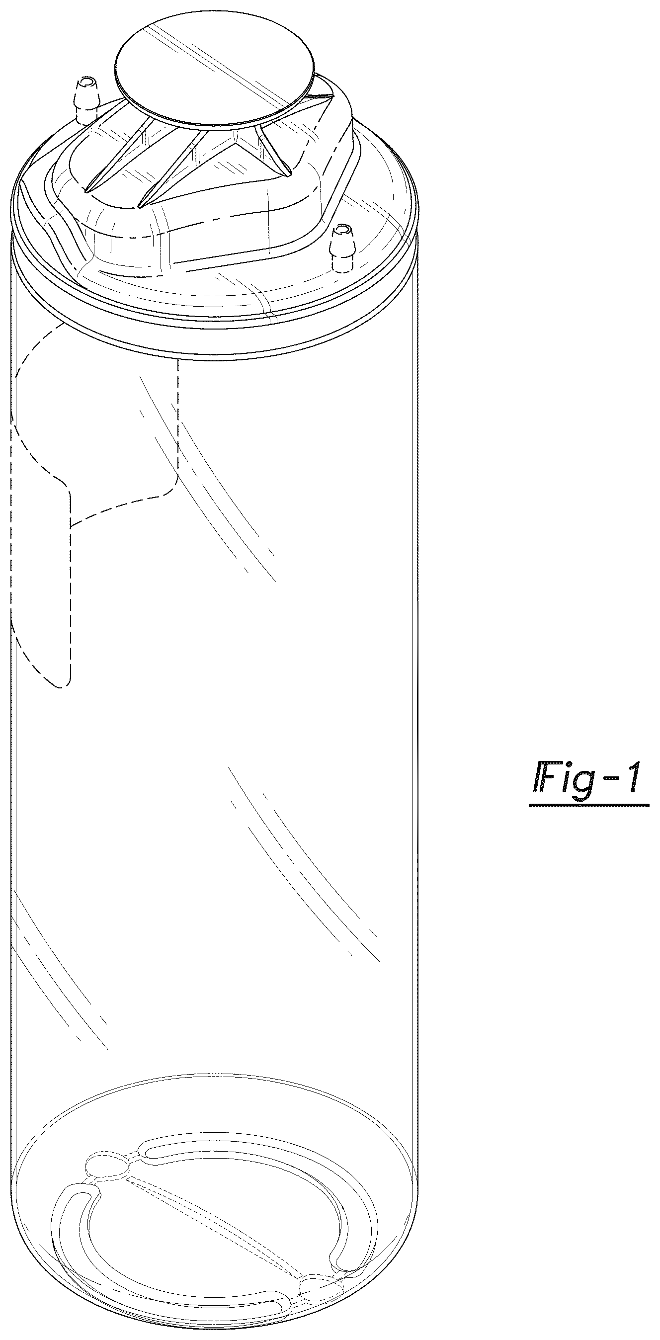 Patent USD1044030 — Collection bottle — Figure 1