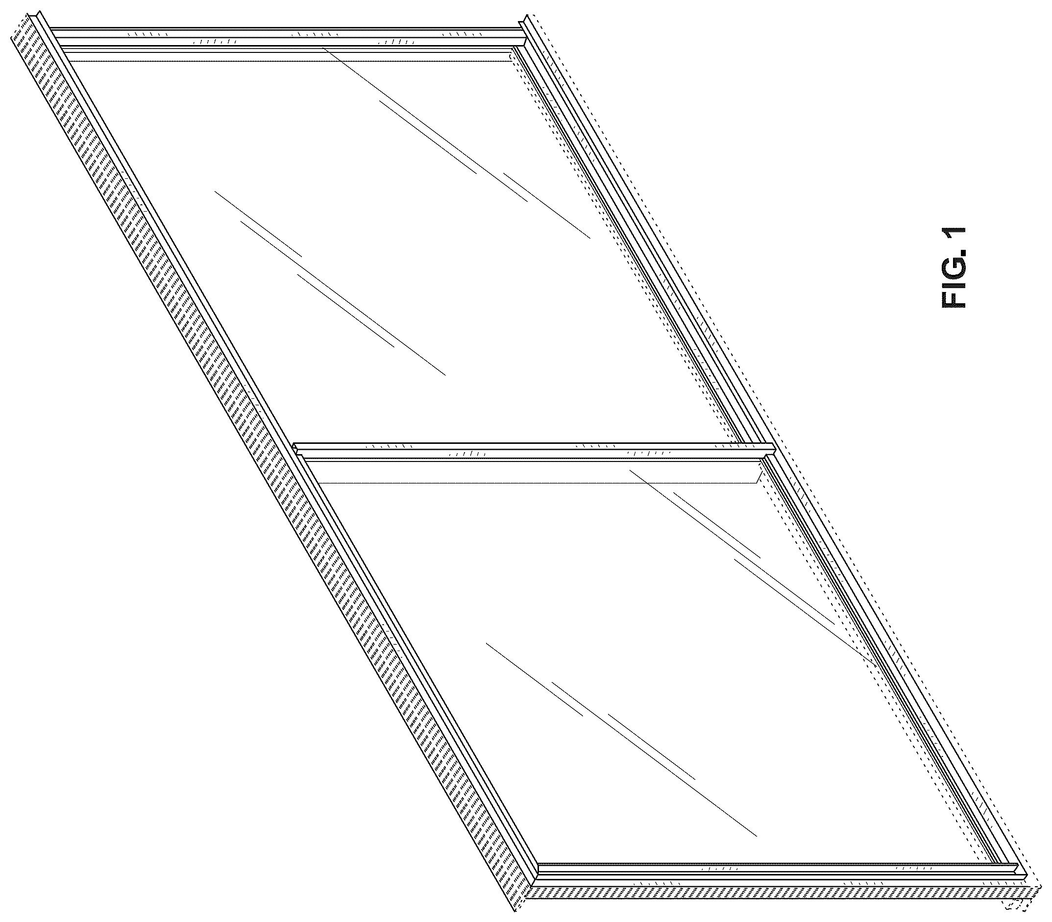 Patent USD1044037 — Window frame — Figure 1