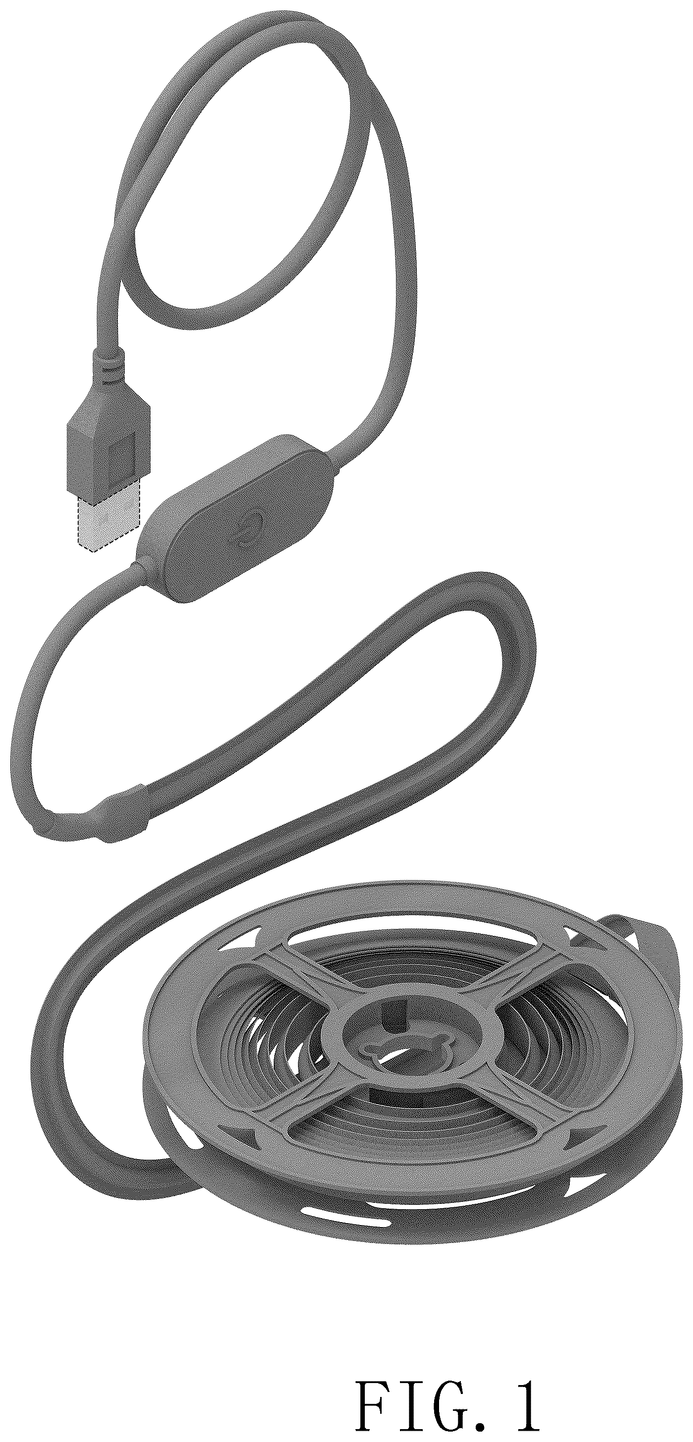 Patent USD1044059 — Light strip — Figure 1