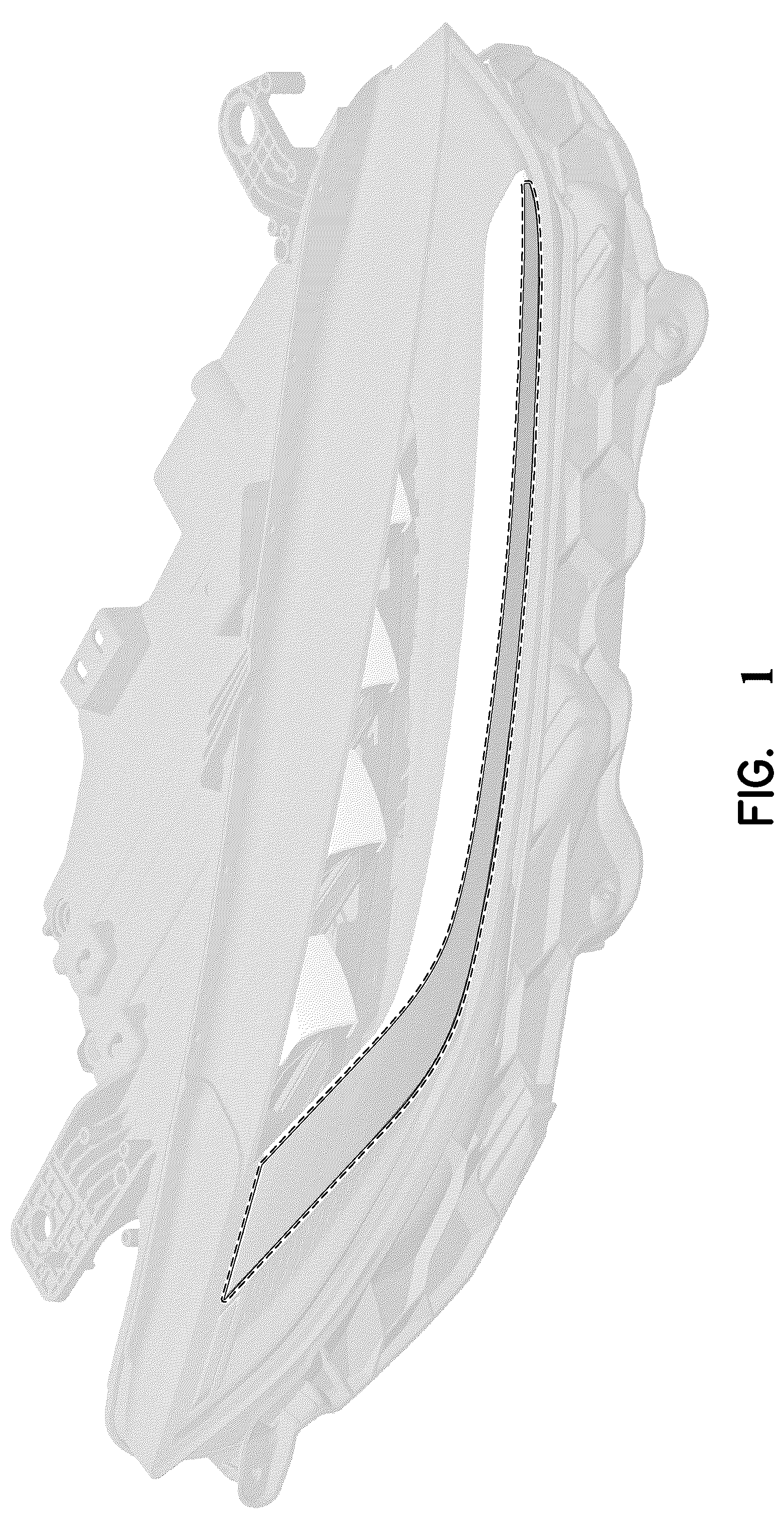 Patent USD1044064 — Headlight daytime running light arrangement — Figure 1