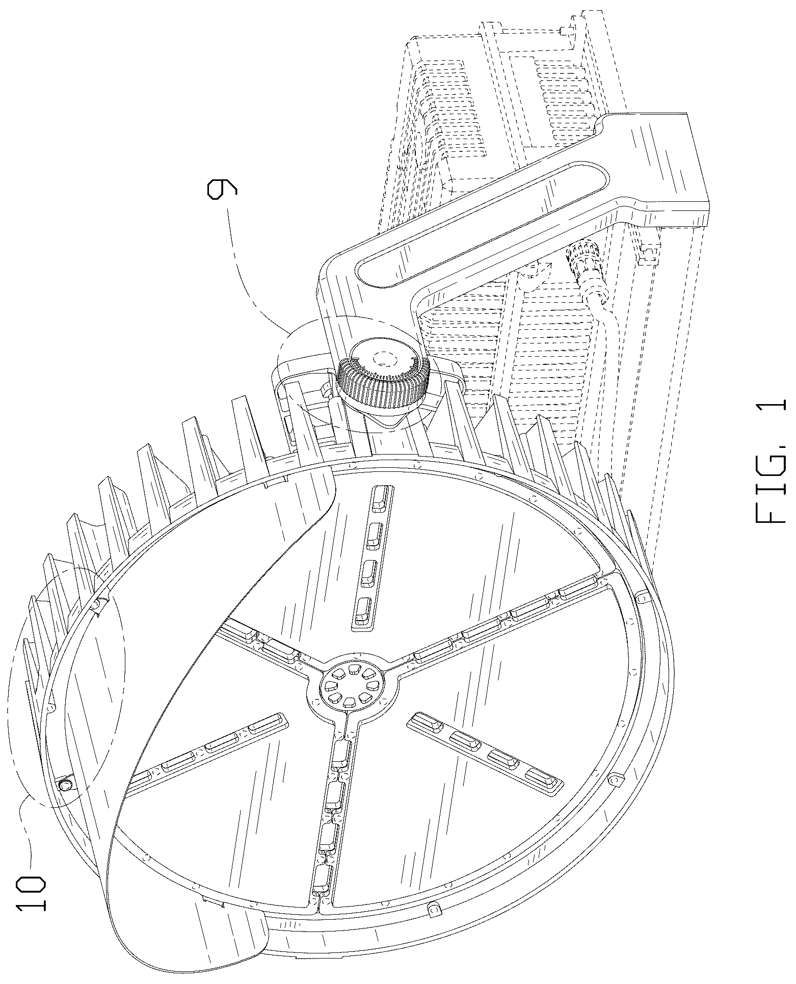 Patent USD1044077 Figure 1 – LED lamp