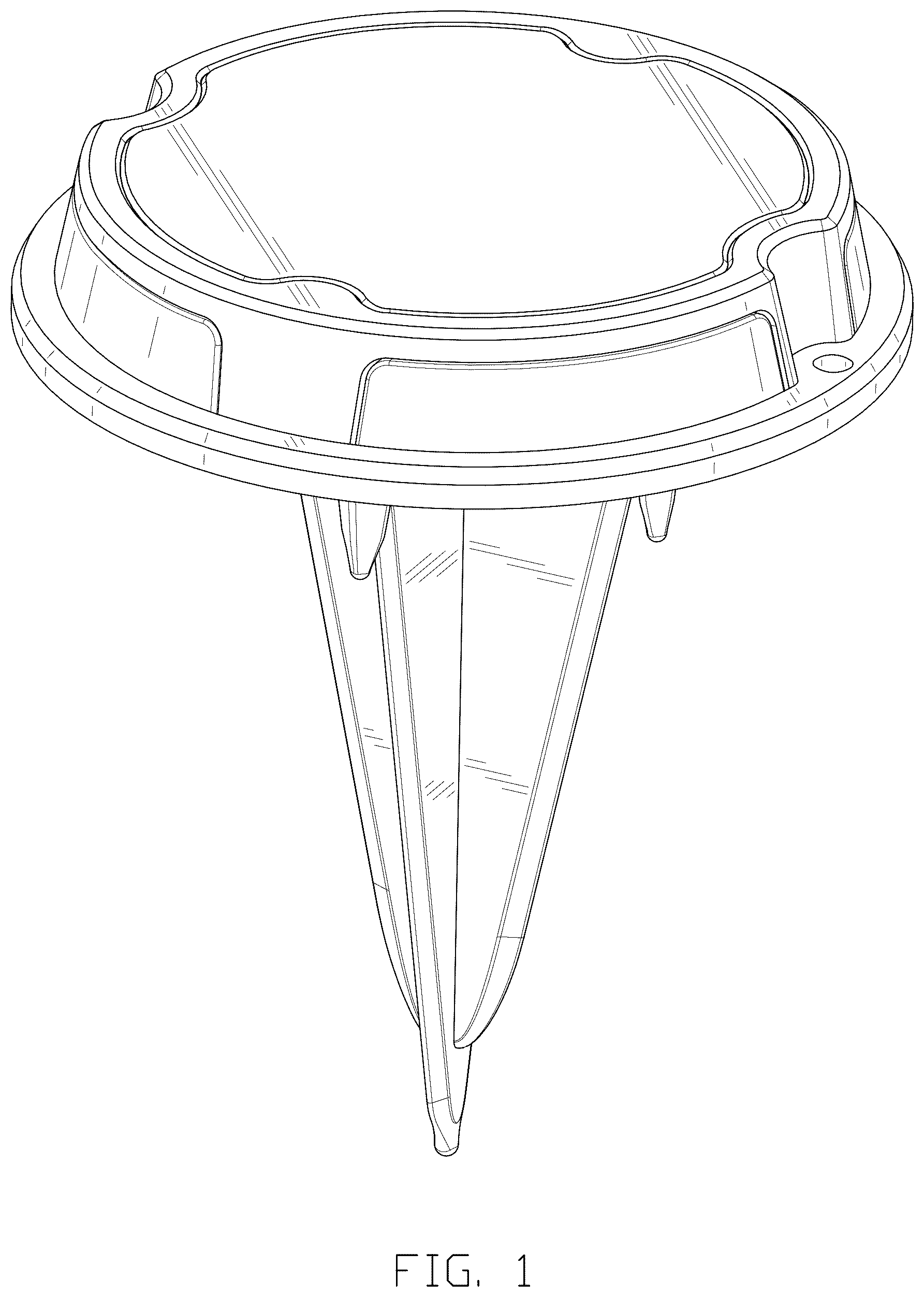 Patent USD1044082 — Solar light — Figure 1