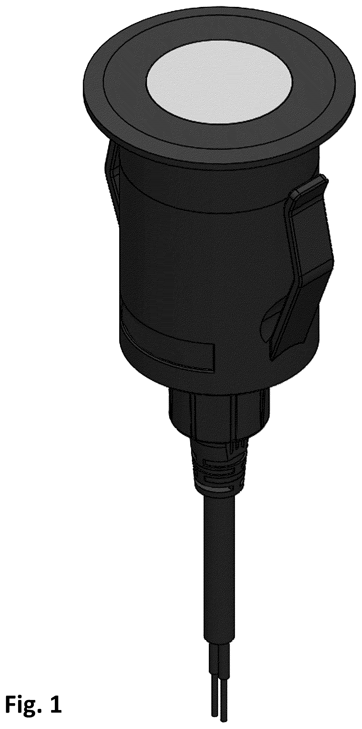 Patent USD1044084 Figure 1 – Lamp