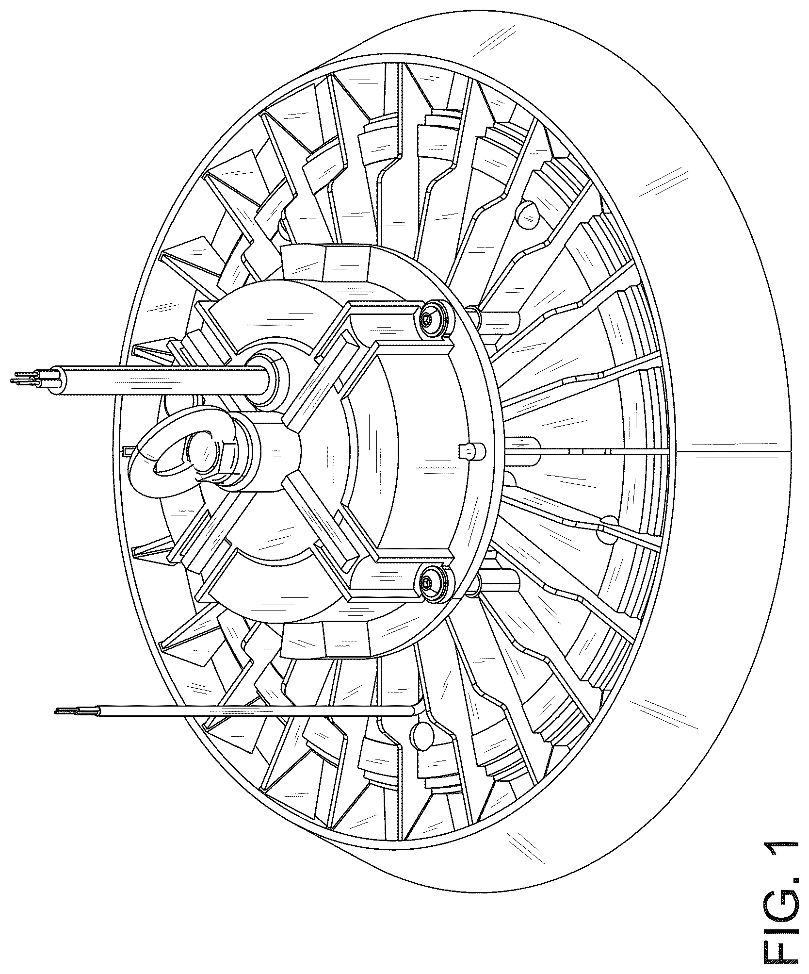 Patent USD1044088 — Dairy barn LED lighting fixture — Figure 1