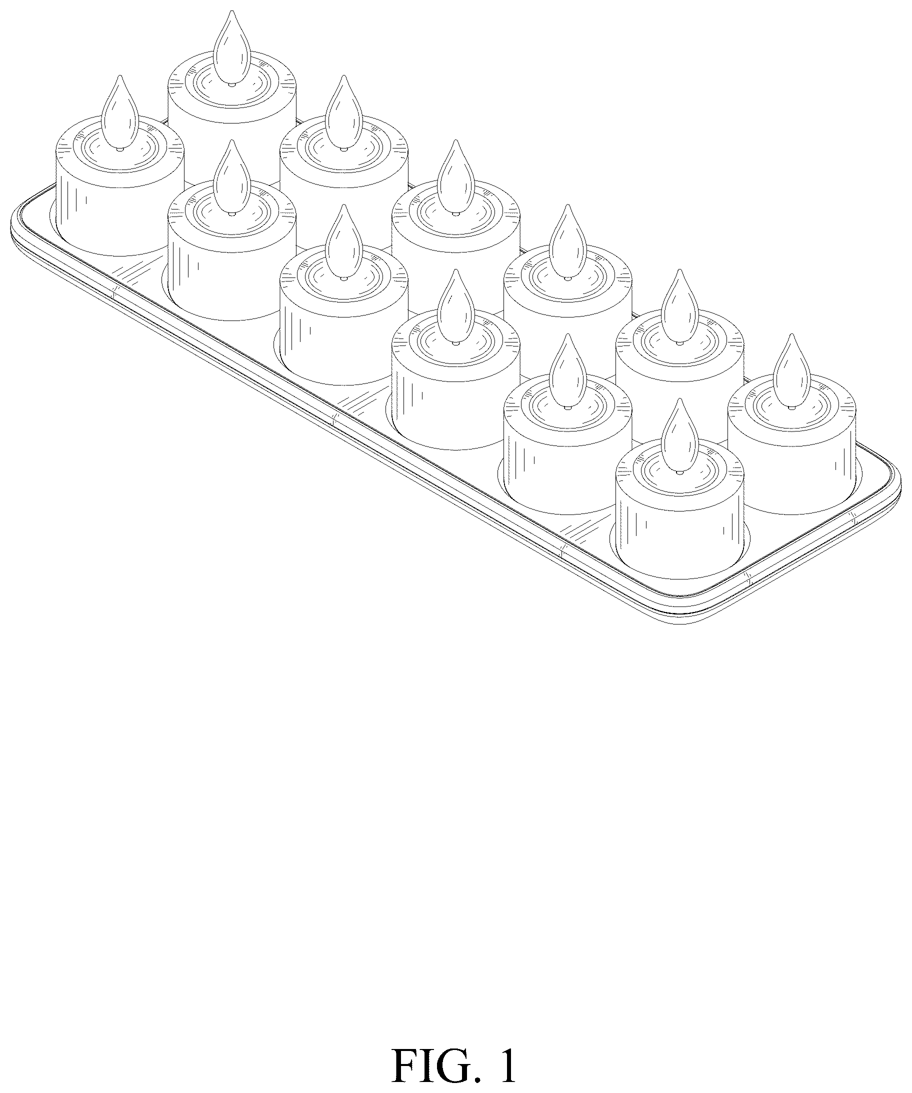 Patent USD1044099 — LED candle — Figure 1