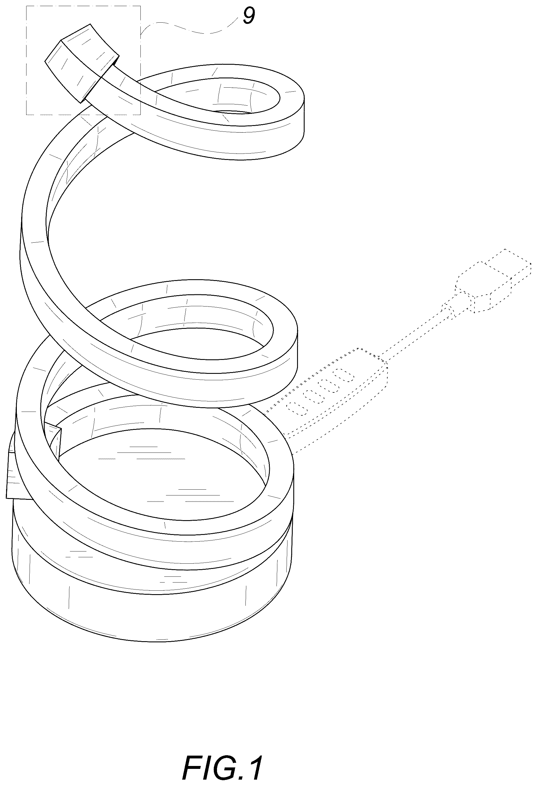 Patent USD1044101 Figure 1 – Lamp