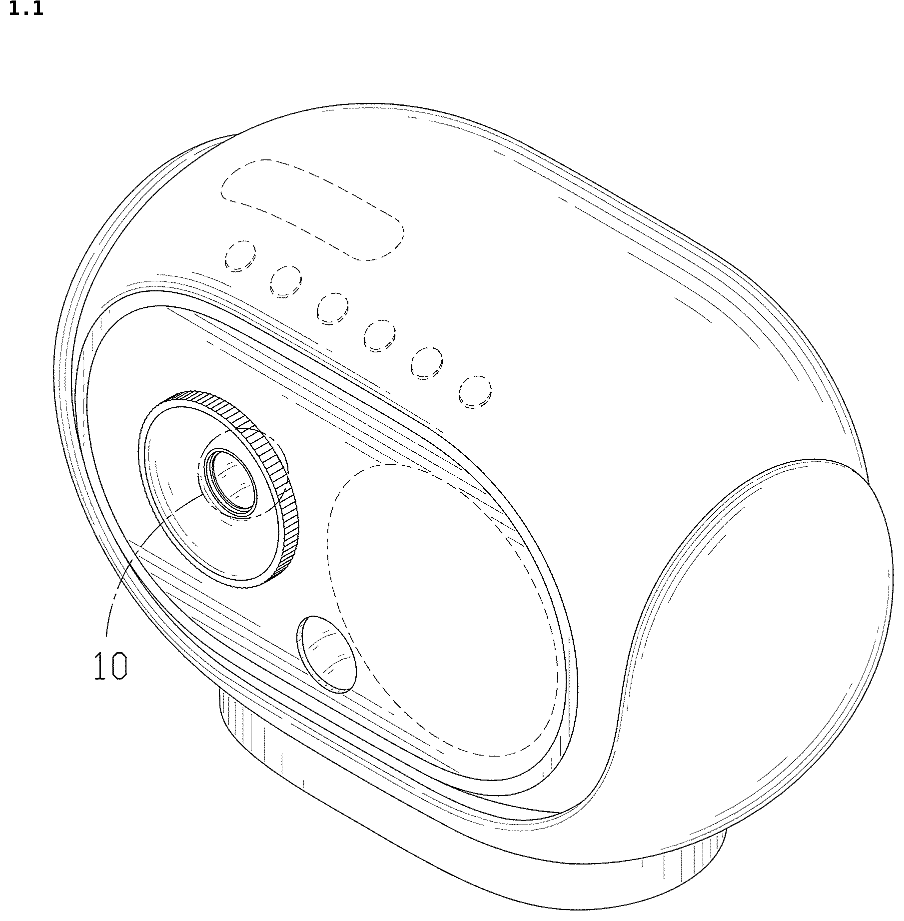 Patent USD1044102 — Star projector — Figure 1