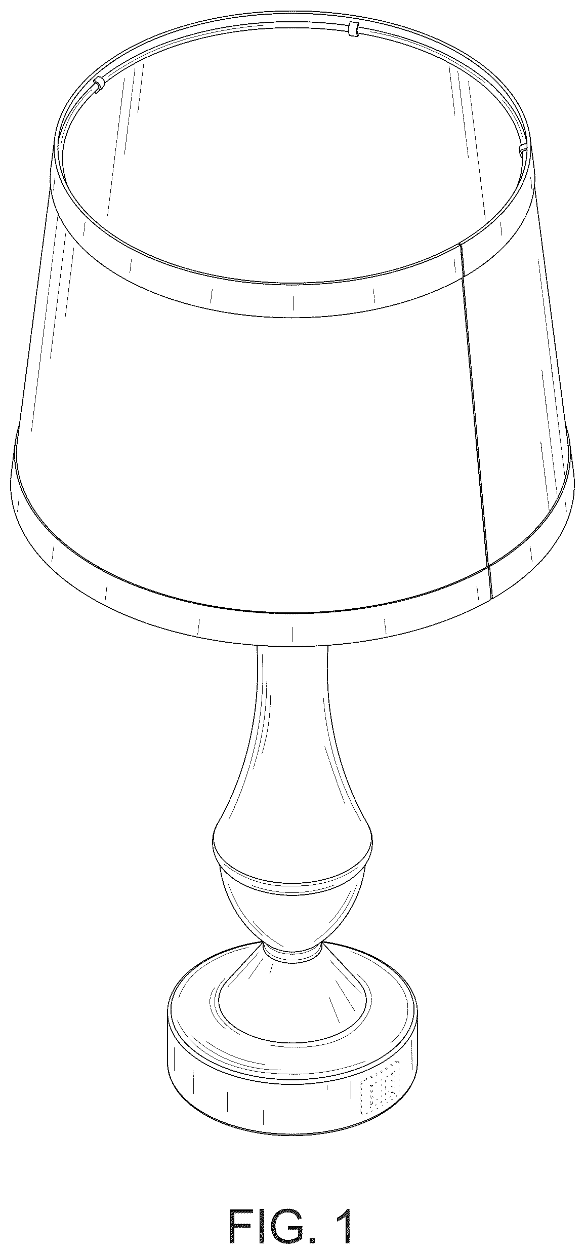 Patent USD1044104 Figure 1 – Desk lamp