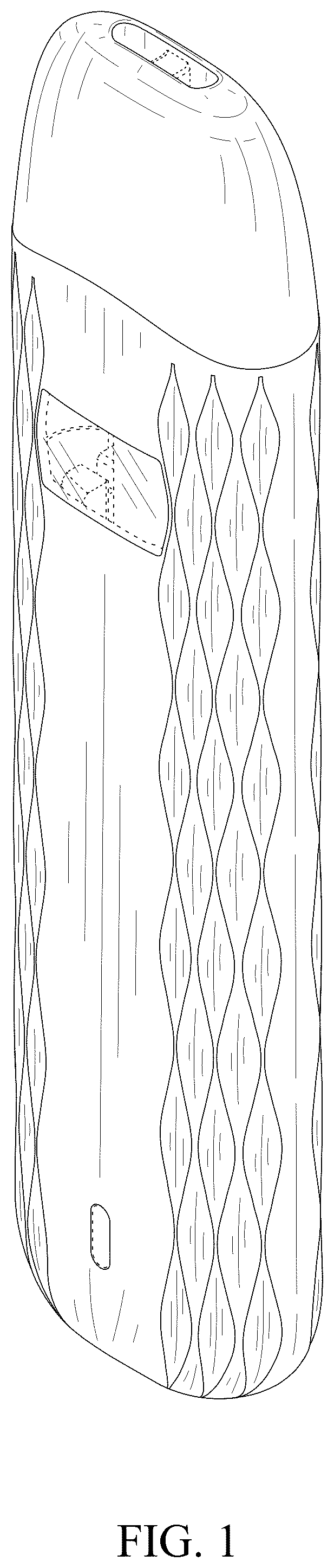 Patent USD1044111 — Electronic atomizing apparatus — Figure 1