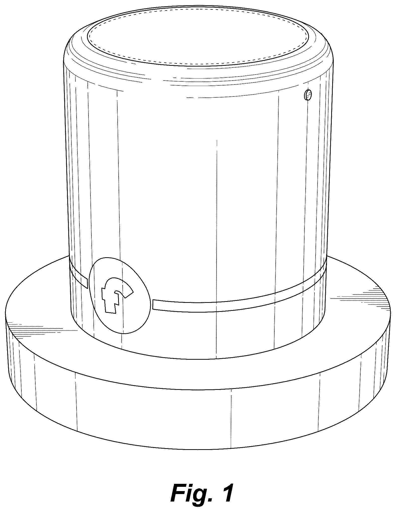 Patent USD1044121 — Hookah cup holding device — Figure 1