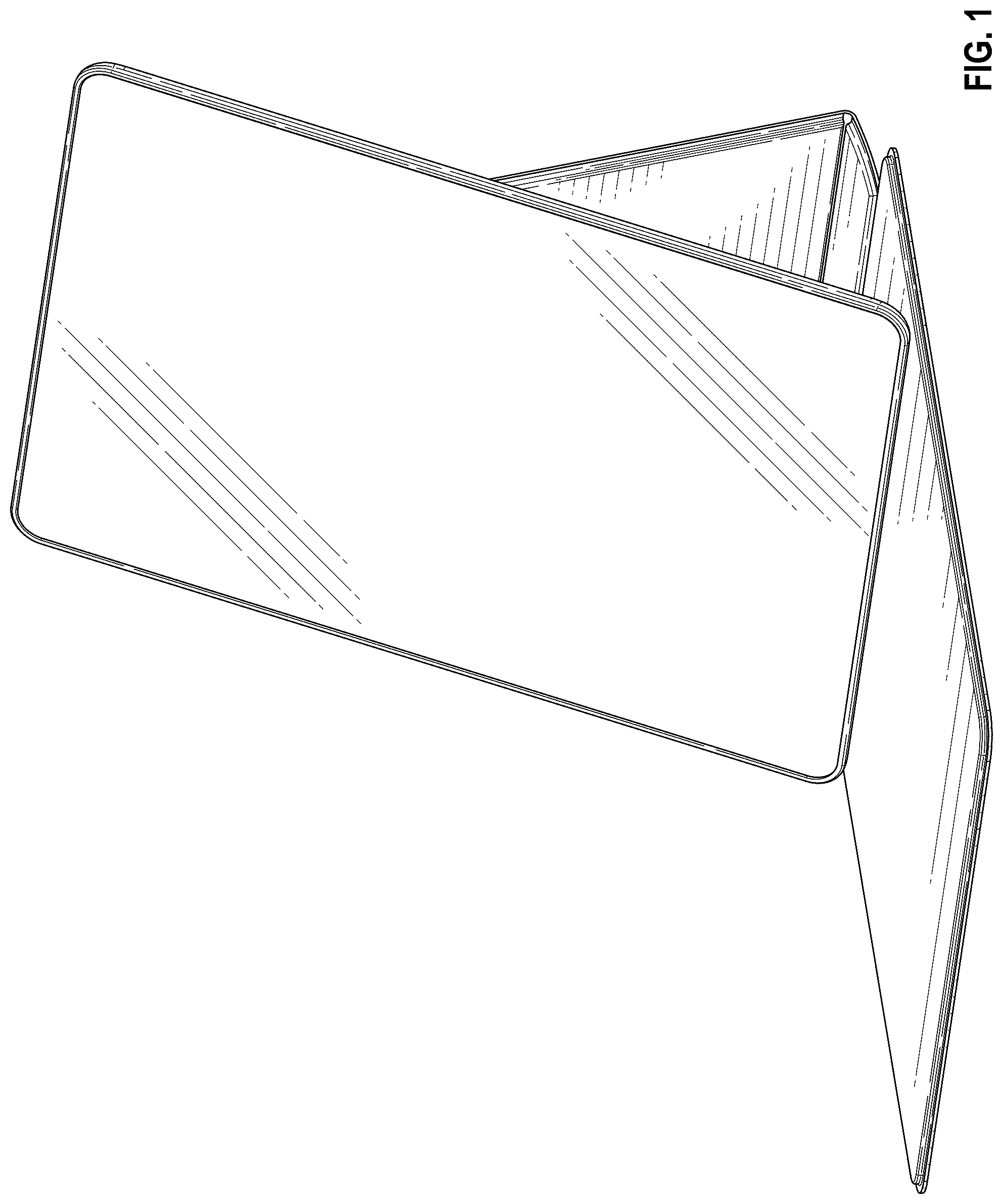 Patent USD1044125 — Mirror — Figure 1