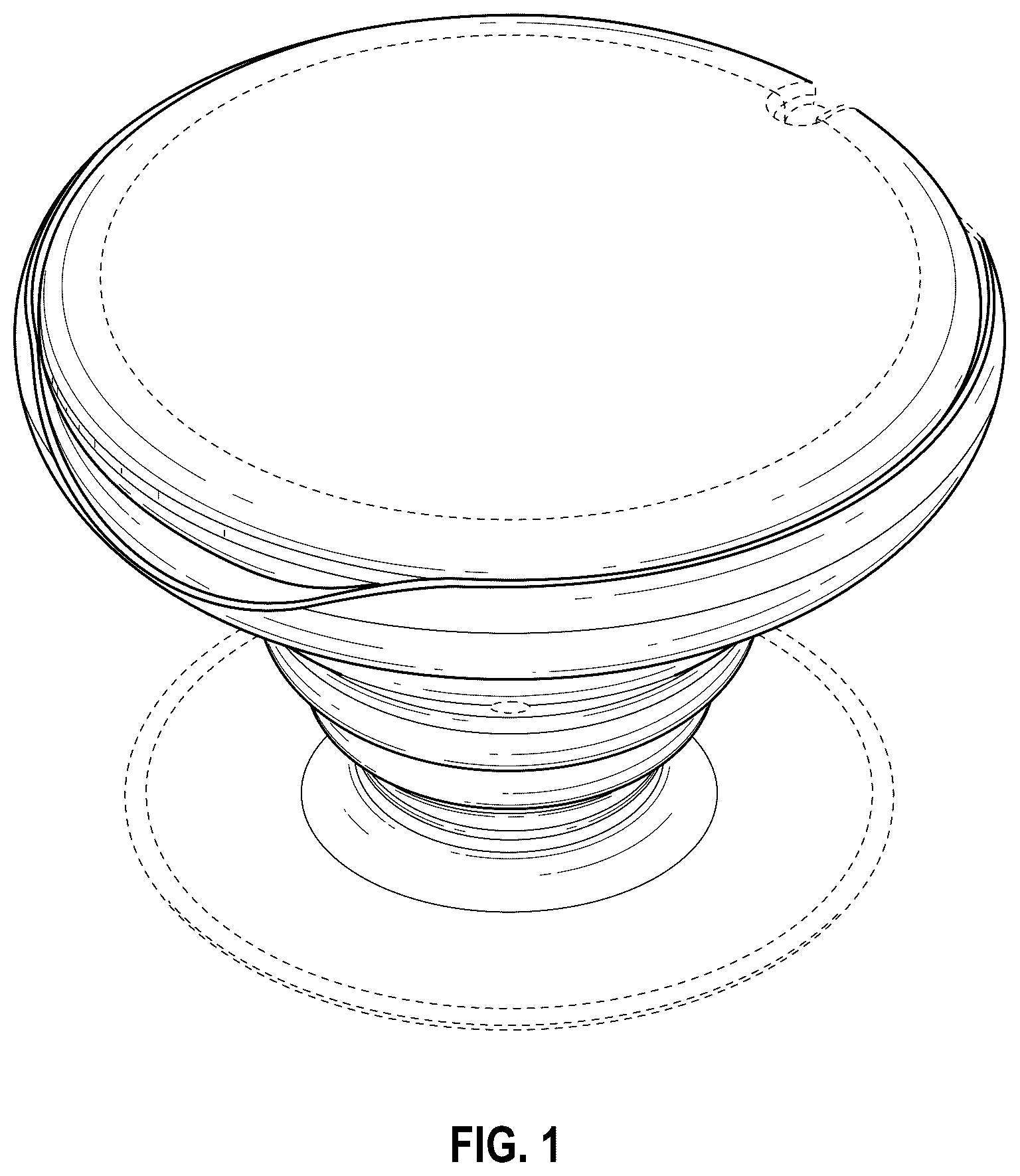 Patent USD1044134 — Container for cosmetics — Figure 1