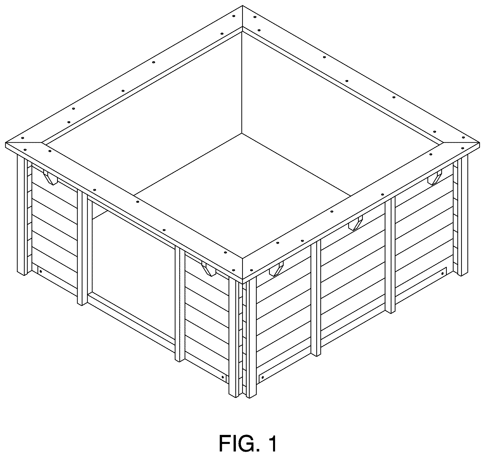 Patent USD1044144 Figure 1 – Garden aquarium