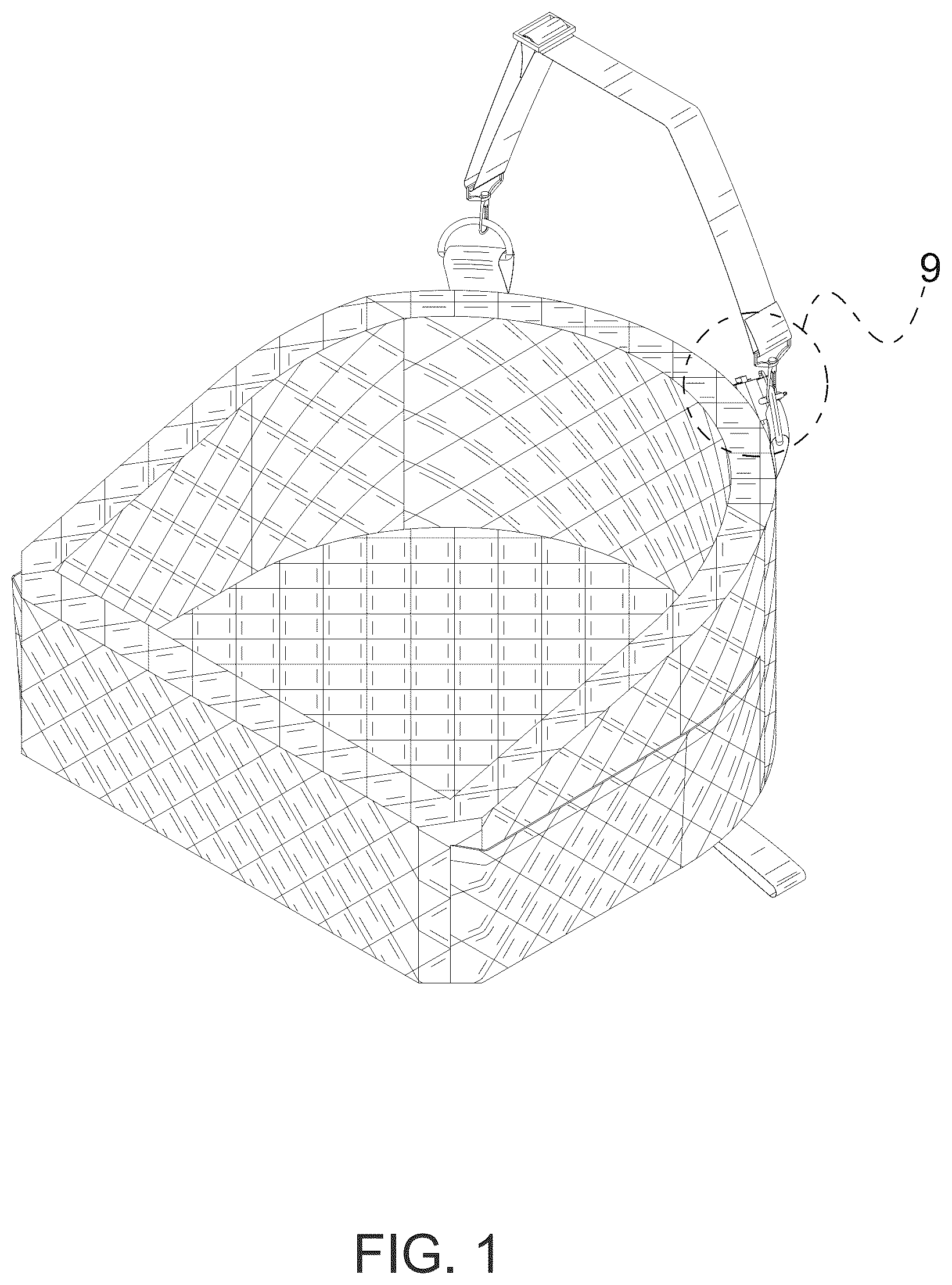 Patent USD1044145 — Dog seat — Figure 1