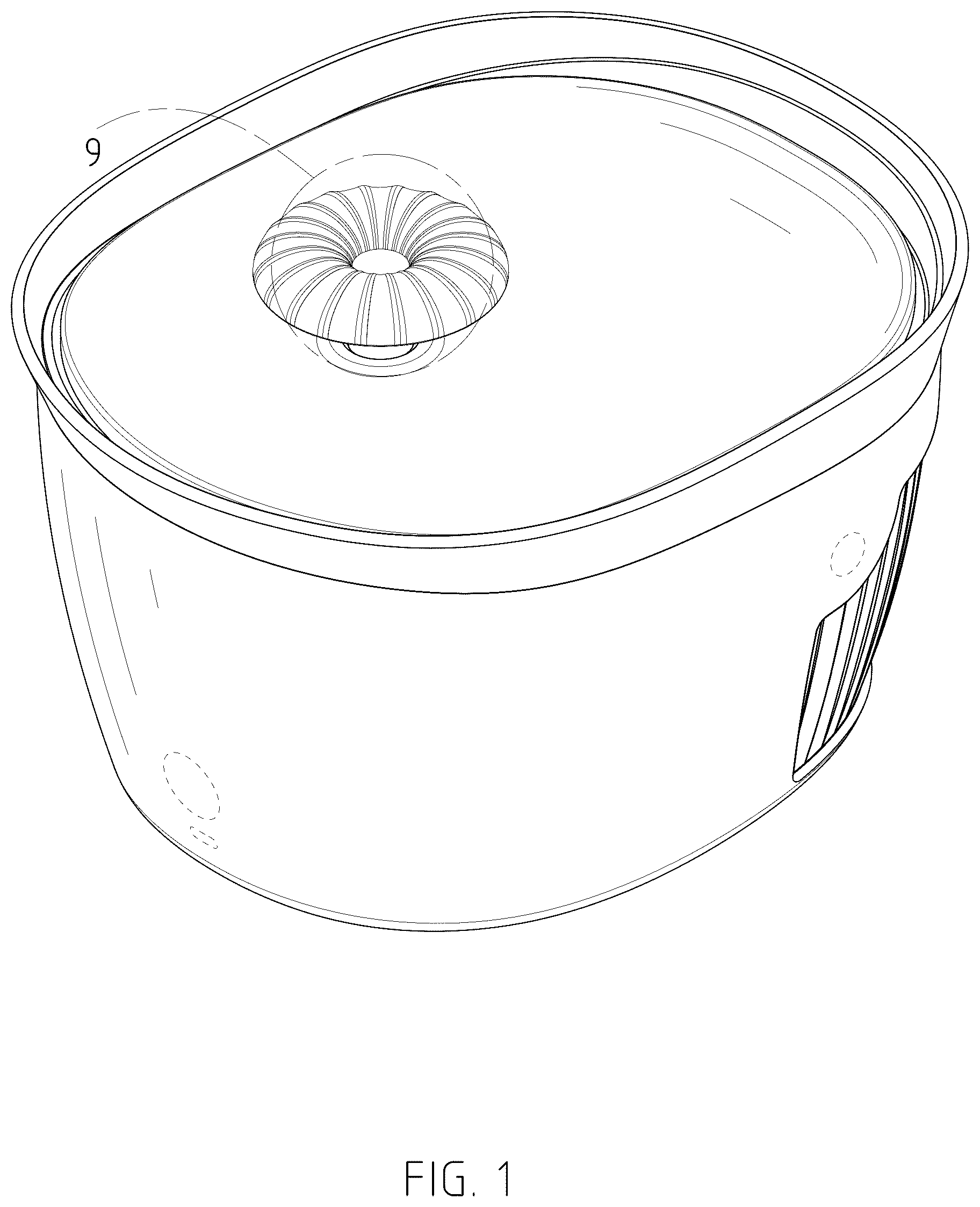 Patent USD1044151 — Pet water fountain — Figure 1