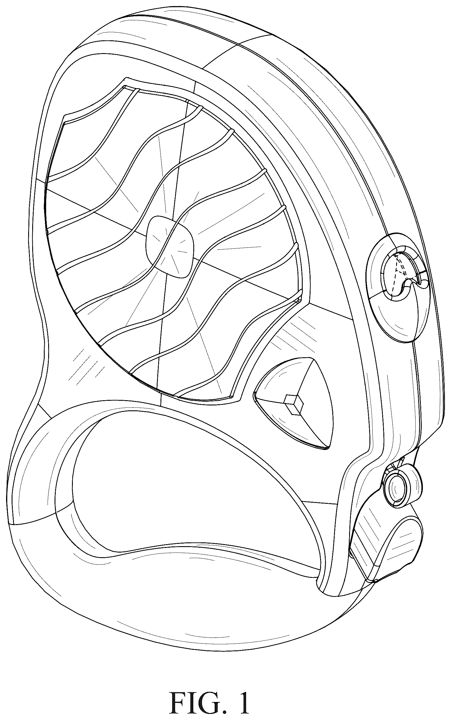 Patent USD1044156 — Retractable pet leash — Figure 1