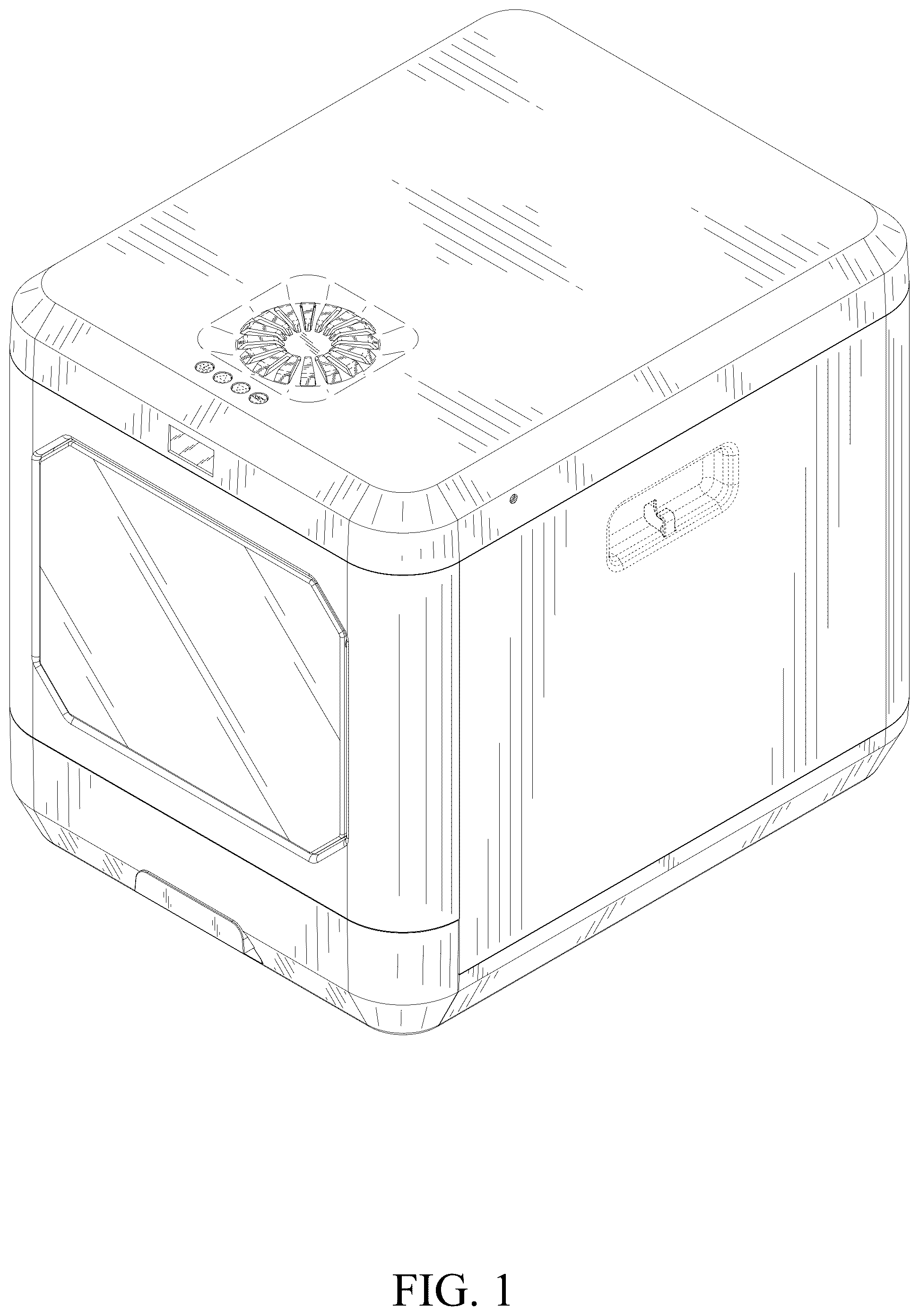 Patent USD1044168 — Cat litter box — Figure 1