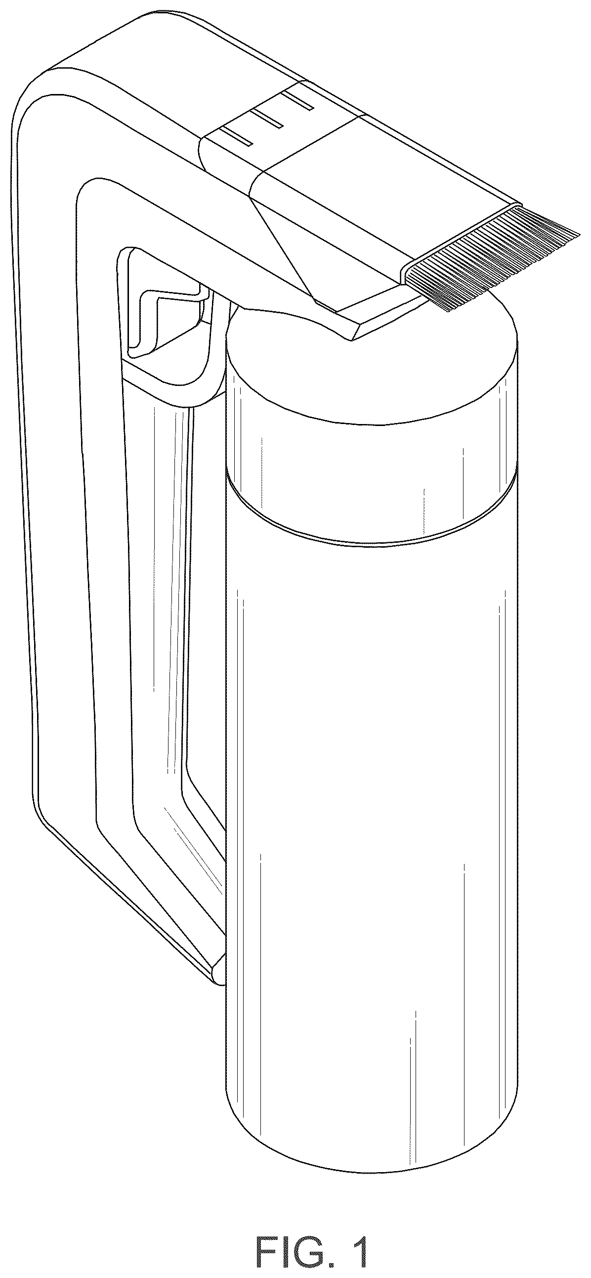Patent USD1044177 — Shoe cleaning device — Figure 1