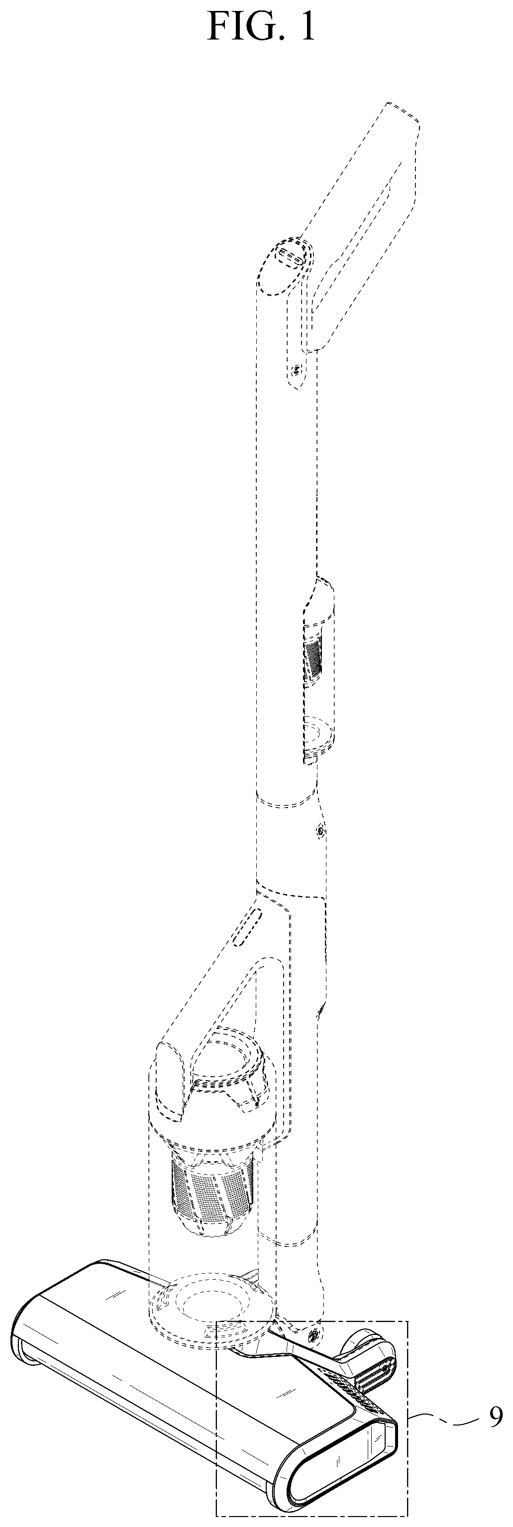 Patent USD1044184 — Vacuum cleaner — Figure 1