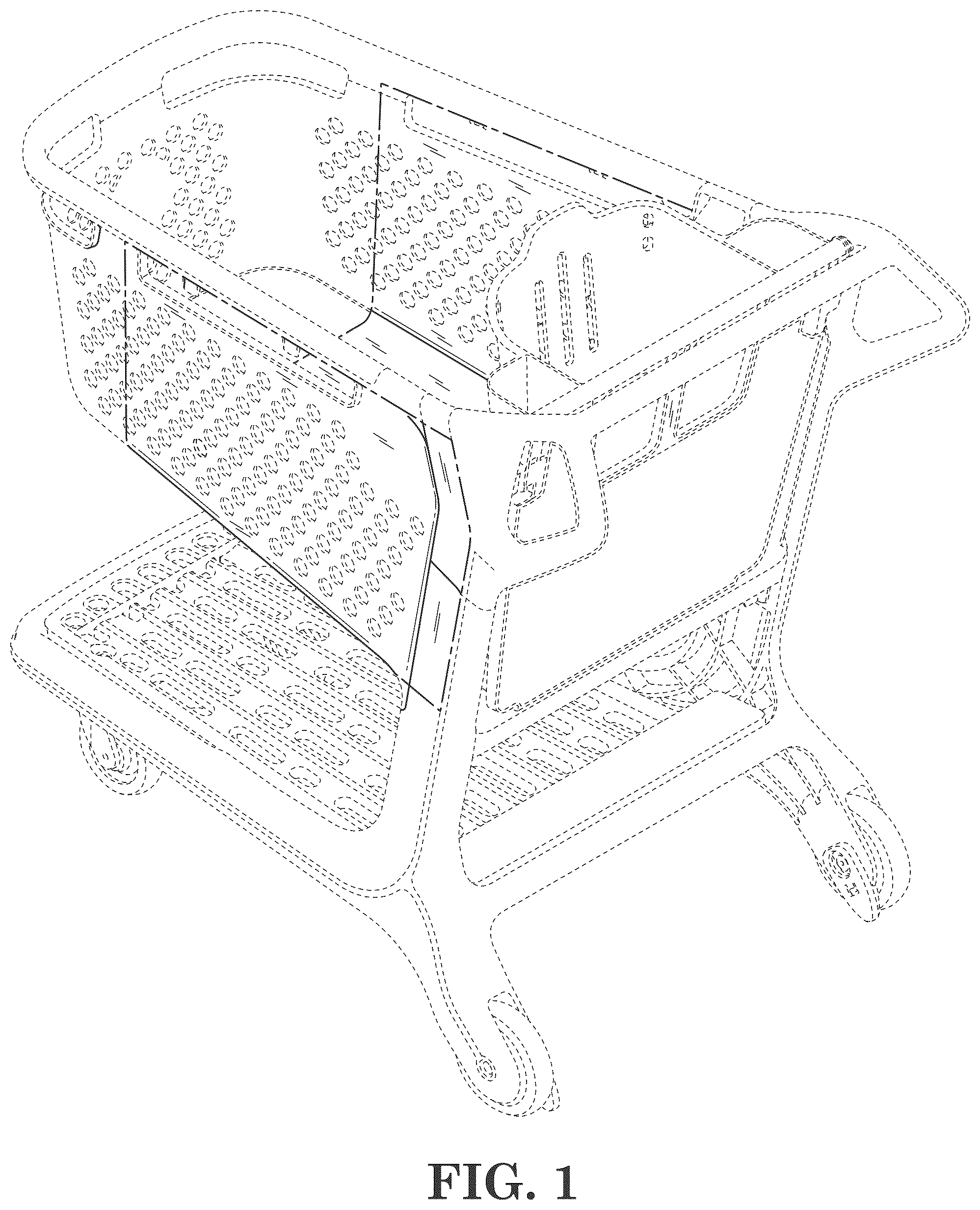 Patent USD1044192 Figure 1 – Shopping cart