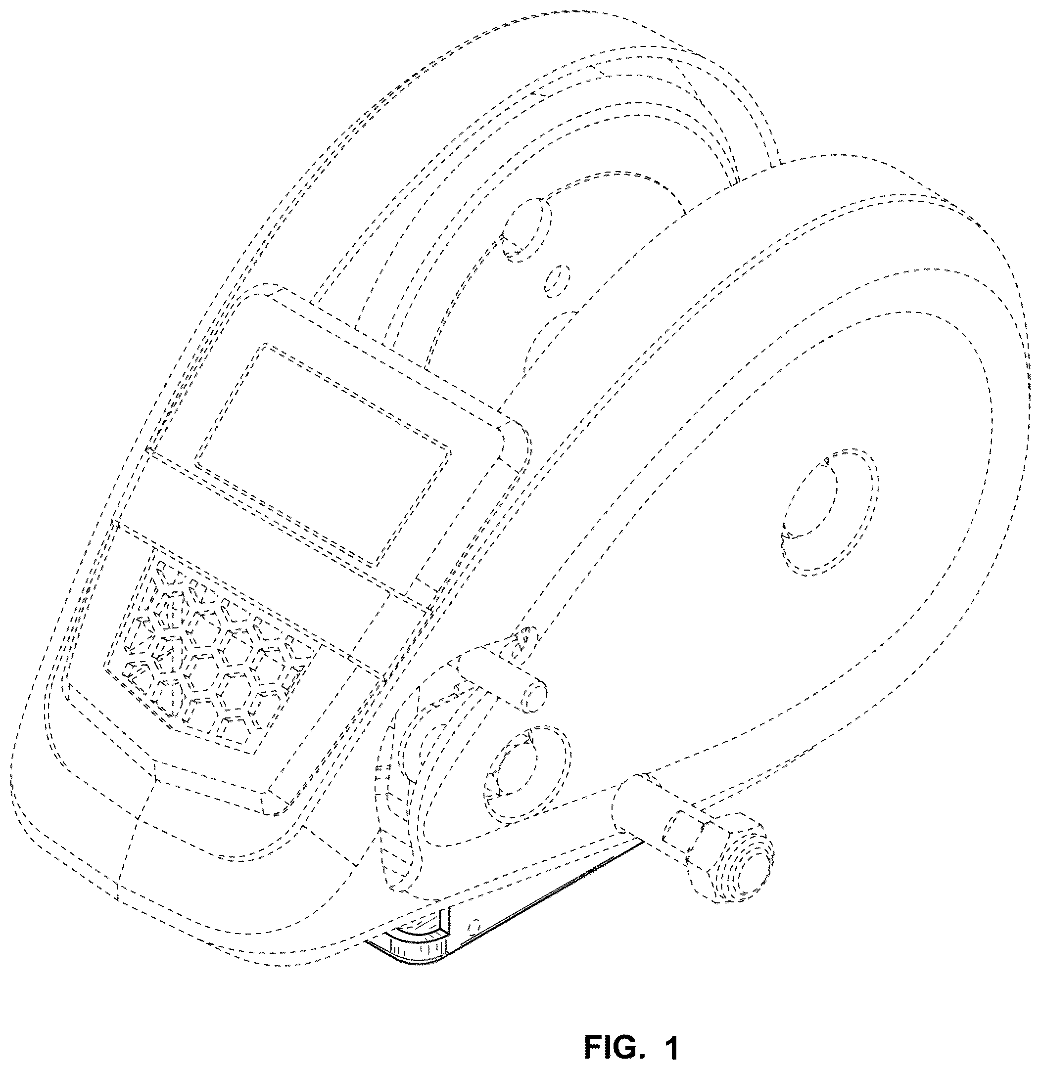 Patent USD1044194 Figure 1 – Winch housing